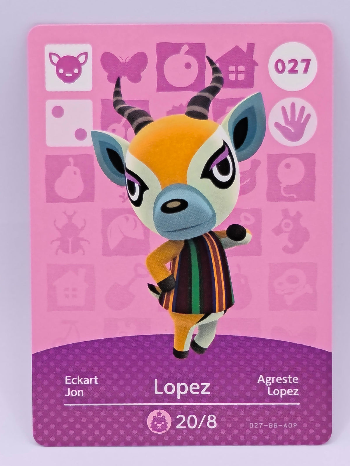 Amiibo Karte | 027 - Lopez