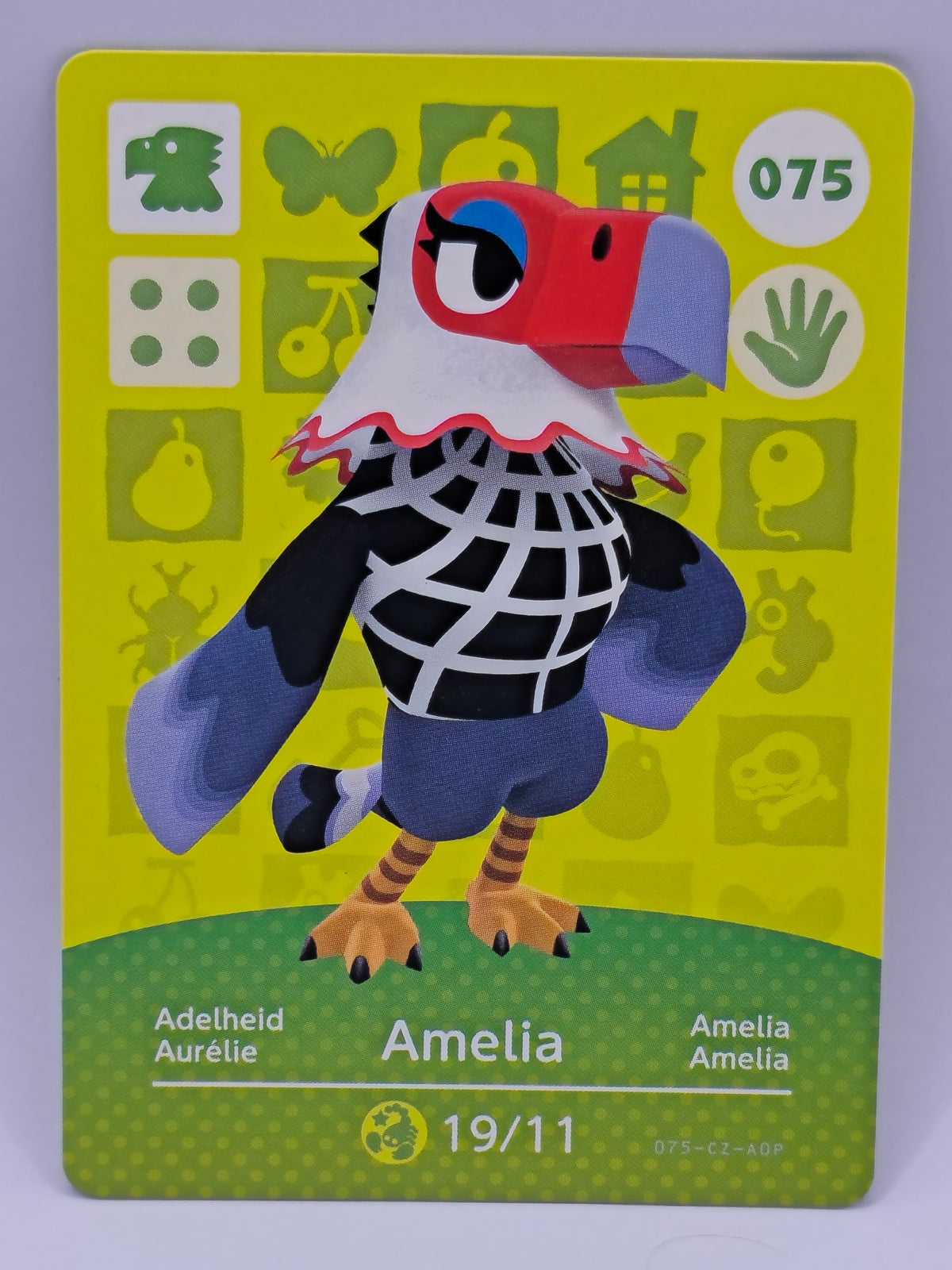 Amiibo Karte | 075 - Amelia