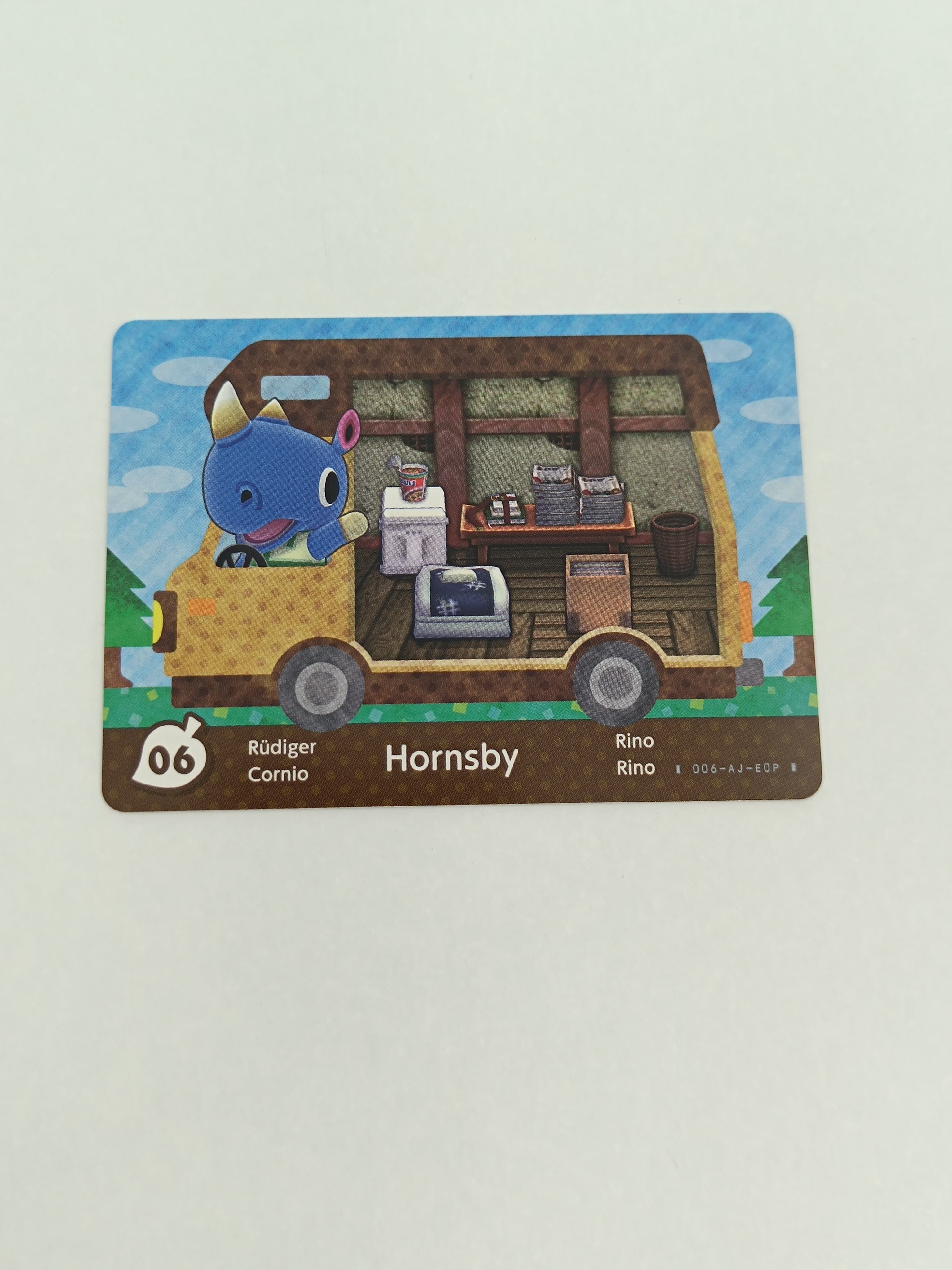 Amiibo Wohnmobil Karte | 06 - Hornsby
