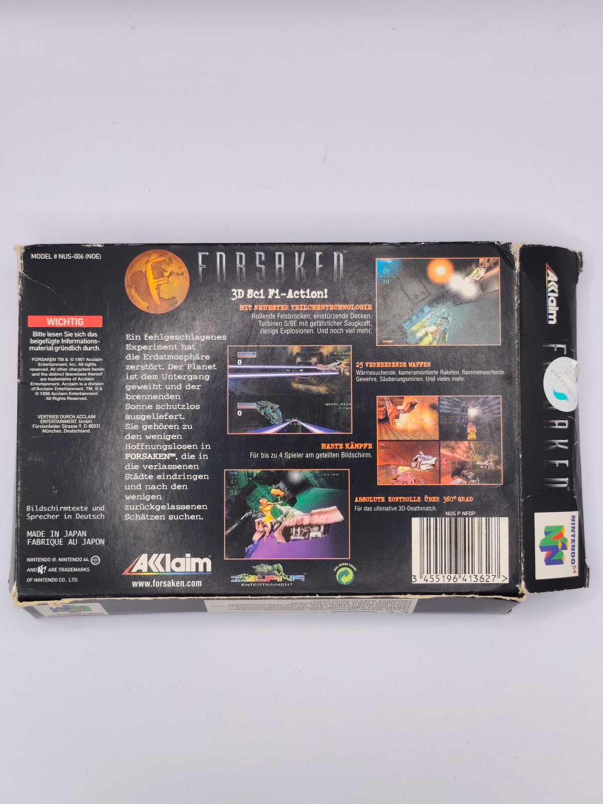 Forsaken - inkl. Verpackung & Anleitung