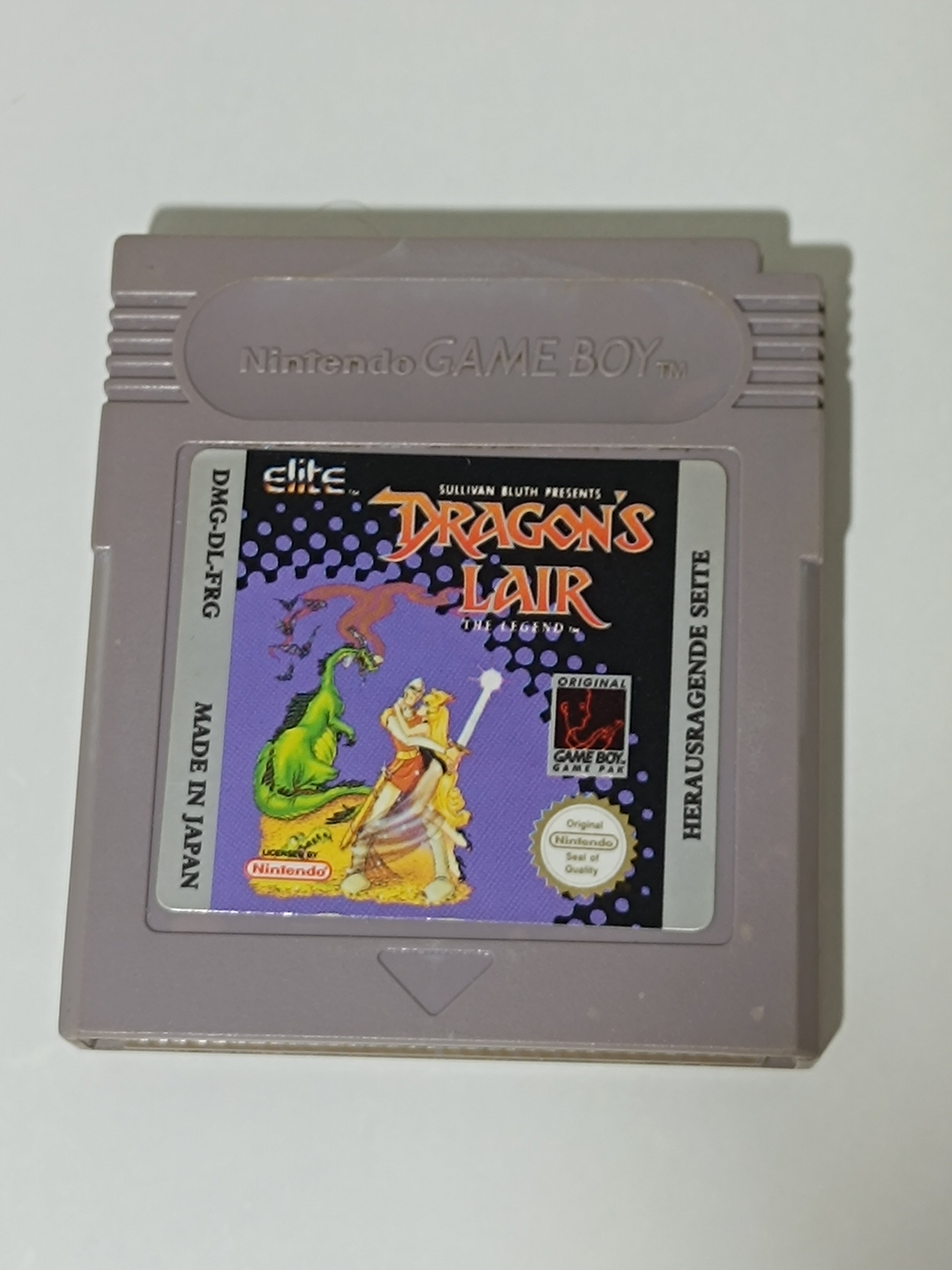 Dragon's Lair Game Boy Spiel - Arcade-Legende | RetroJL