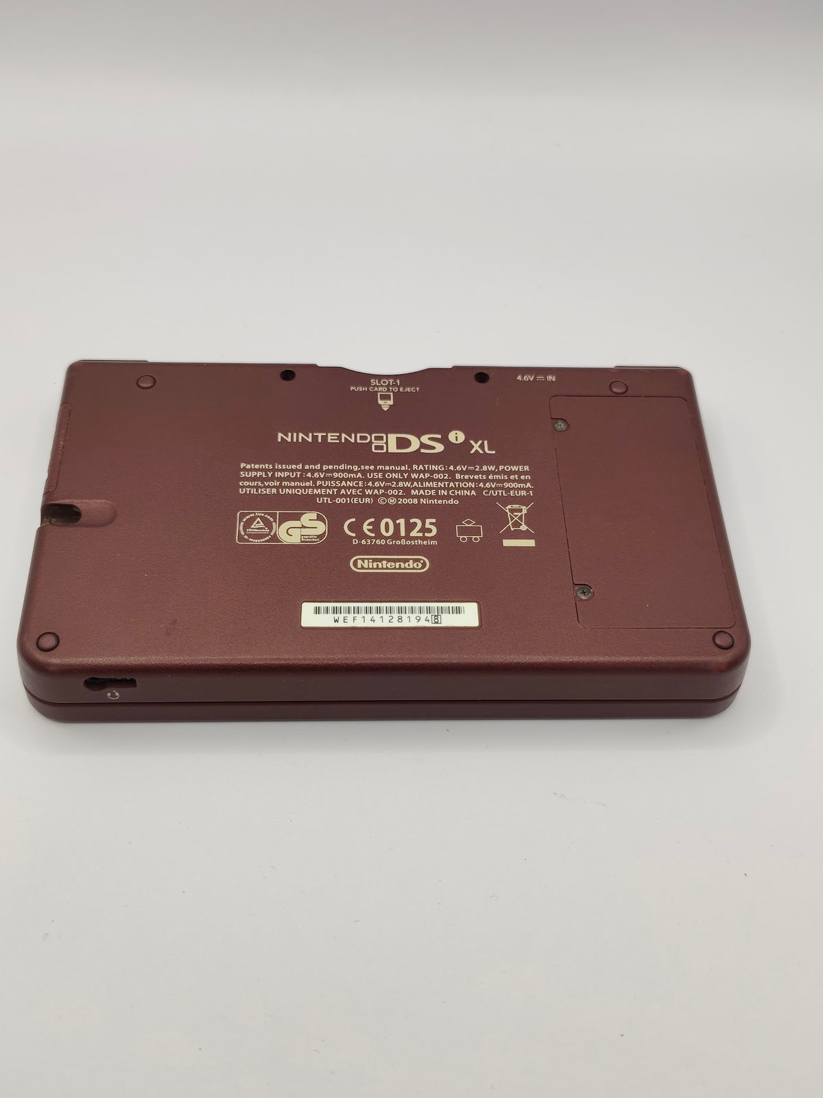 Nintendo DSi XL Konsole - Weinrot