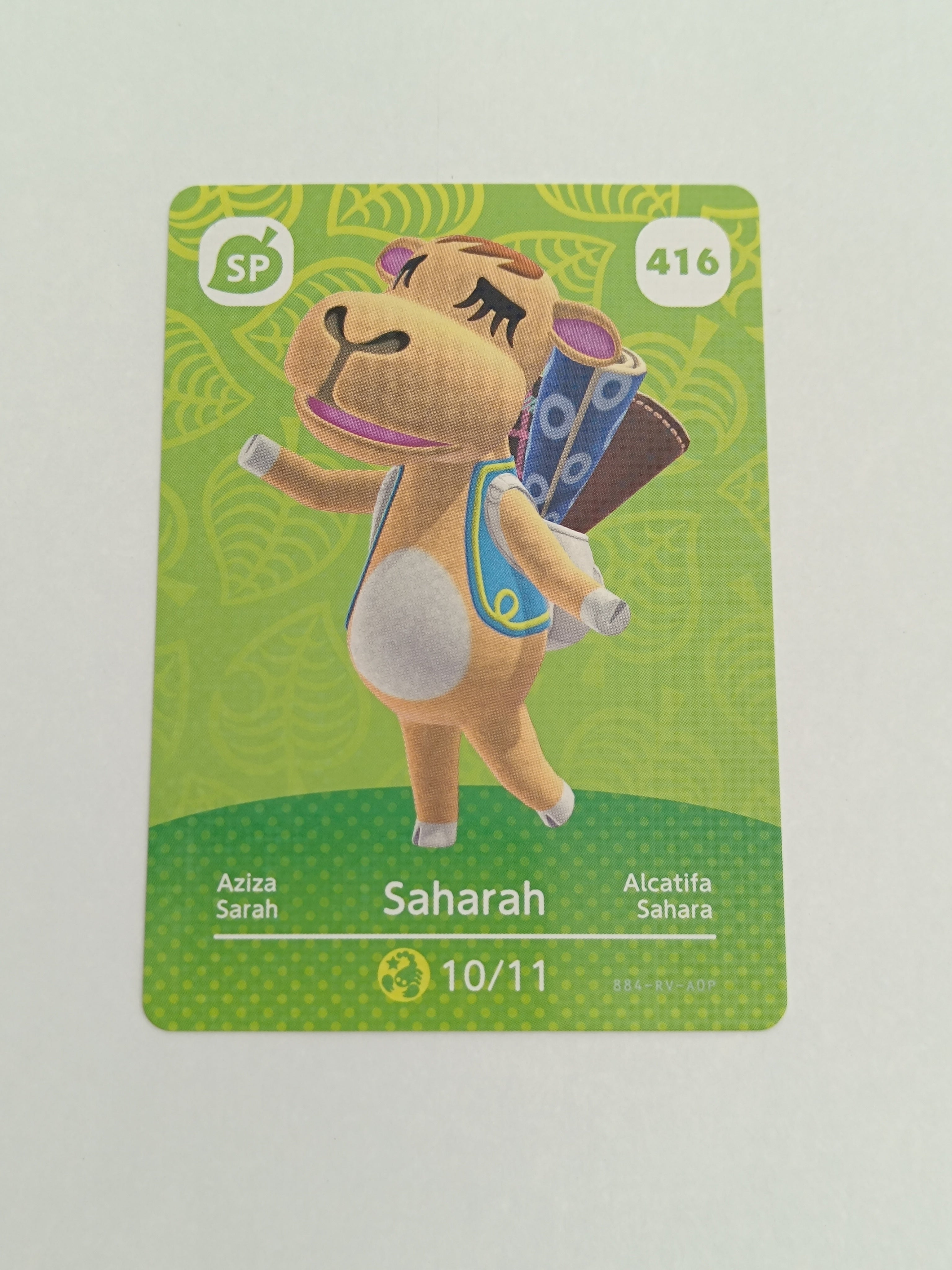 Amiibo Karte | 416 - Saharah