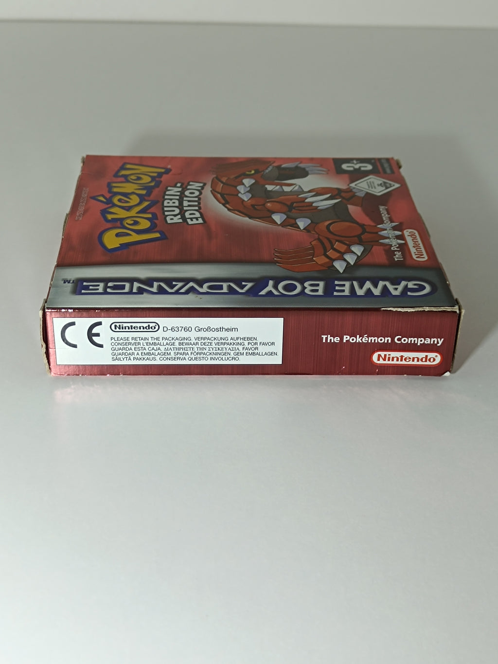 Pokemon Rubin Edition GBA - inkl. Verpackung, Inlay & Anleitung