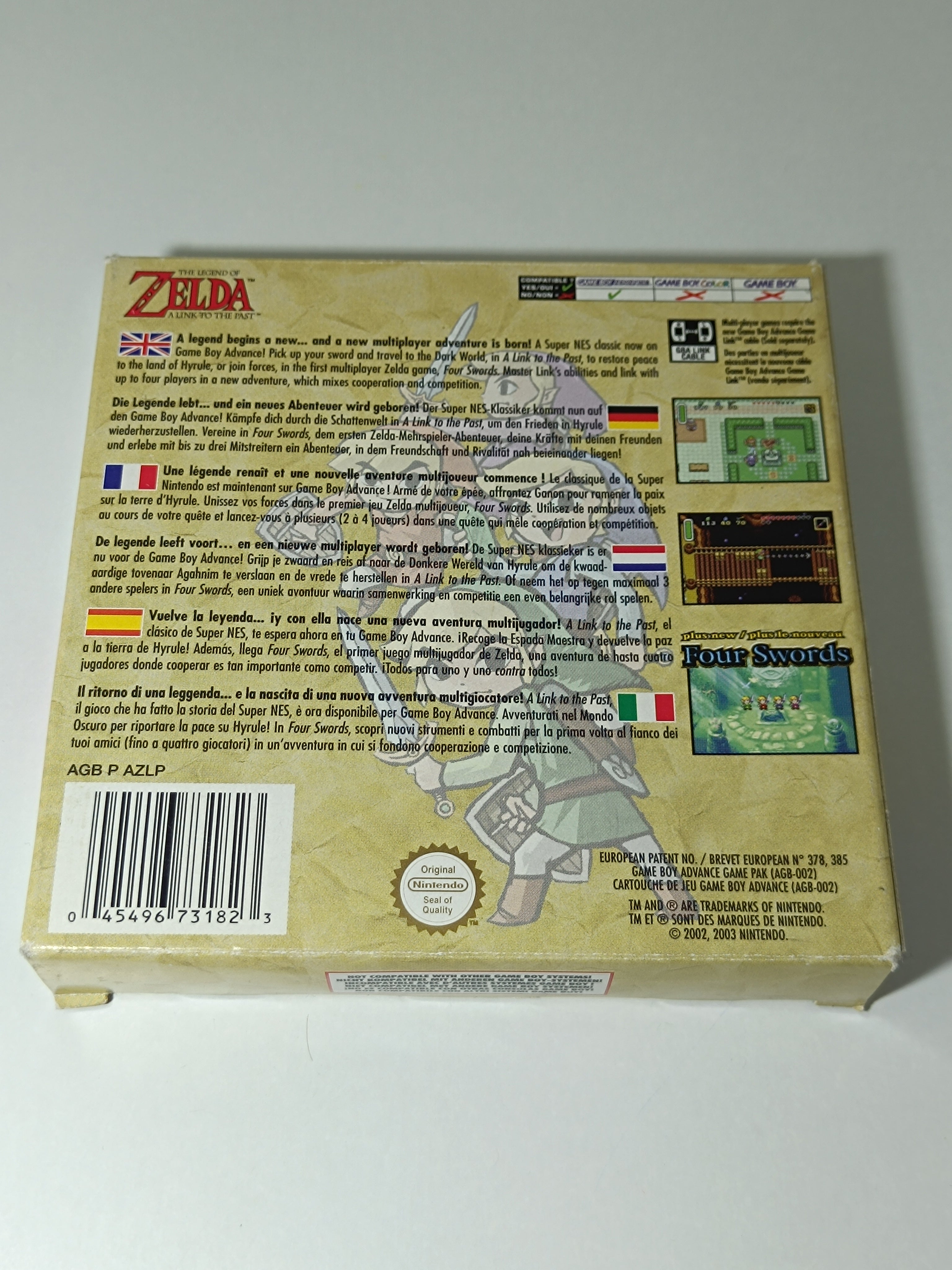 The Legend of Zelda - A Link to the past + four swords
