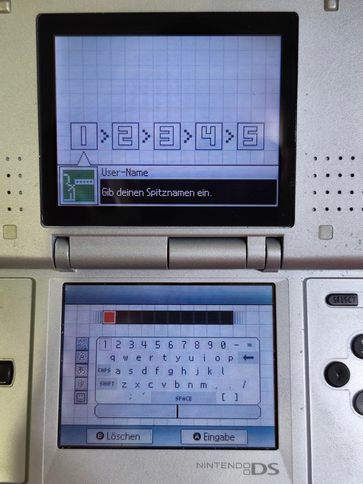 Nintendo DS Konsole - grau