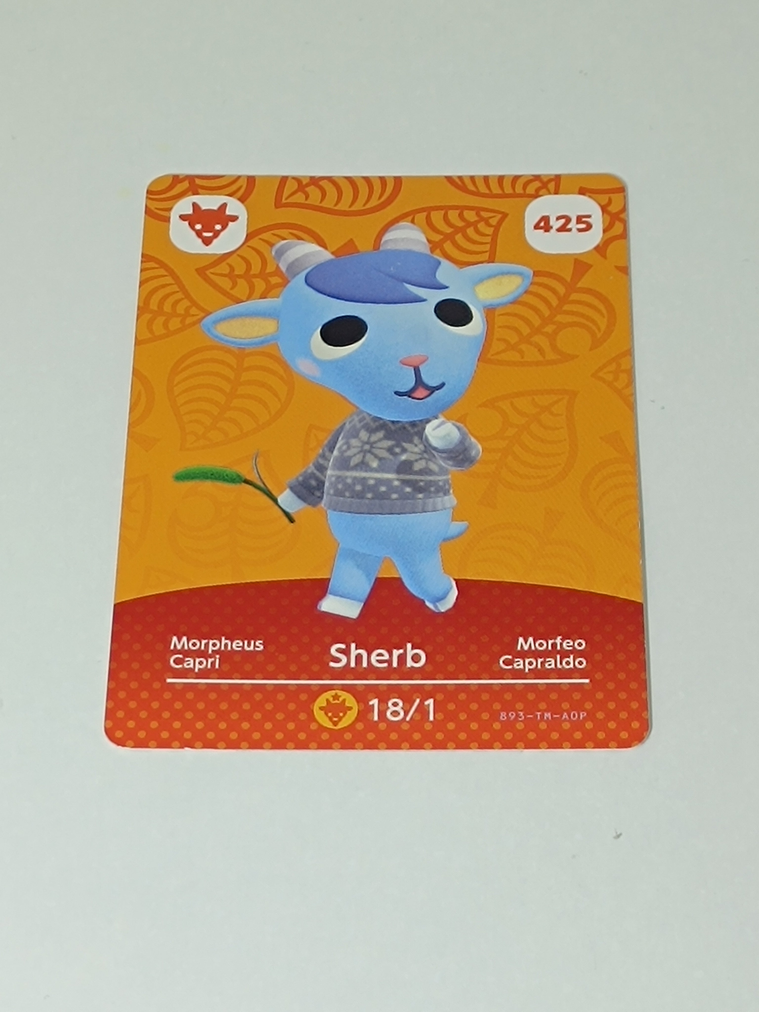 Amiibo Karte | 425 - Sherb