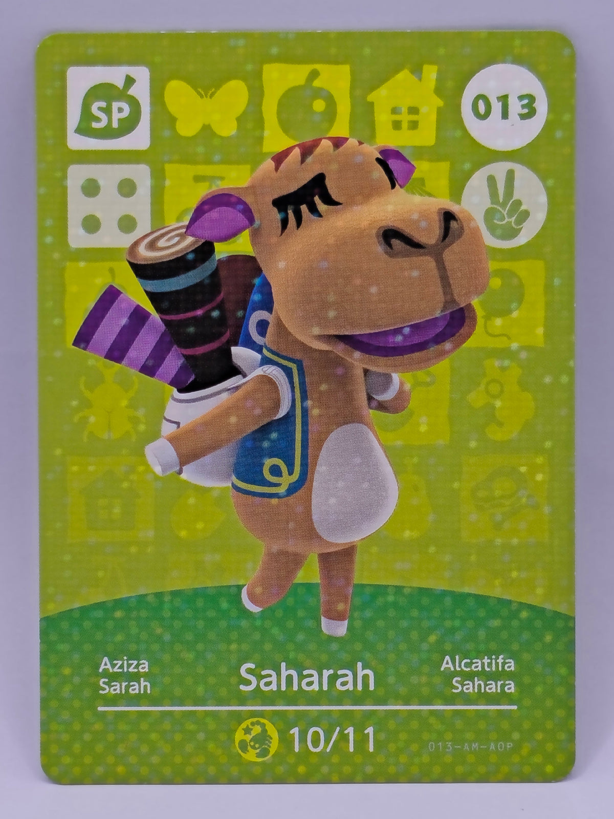 Amiibo Karte | 013 - Saharah