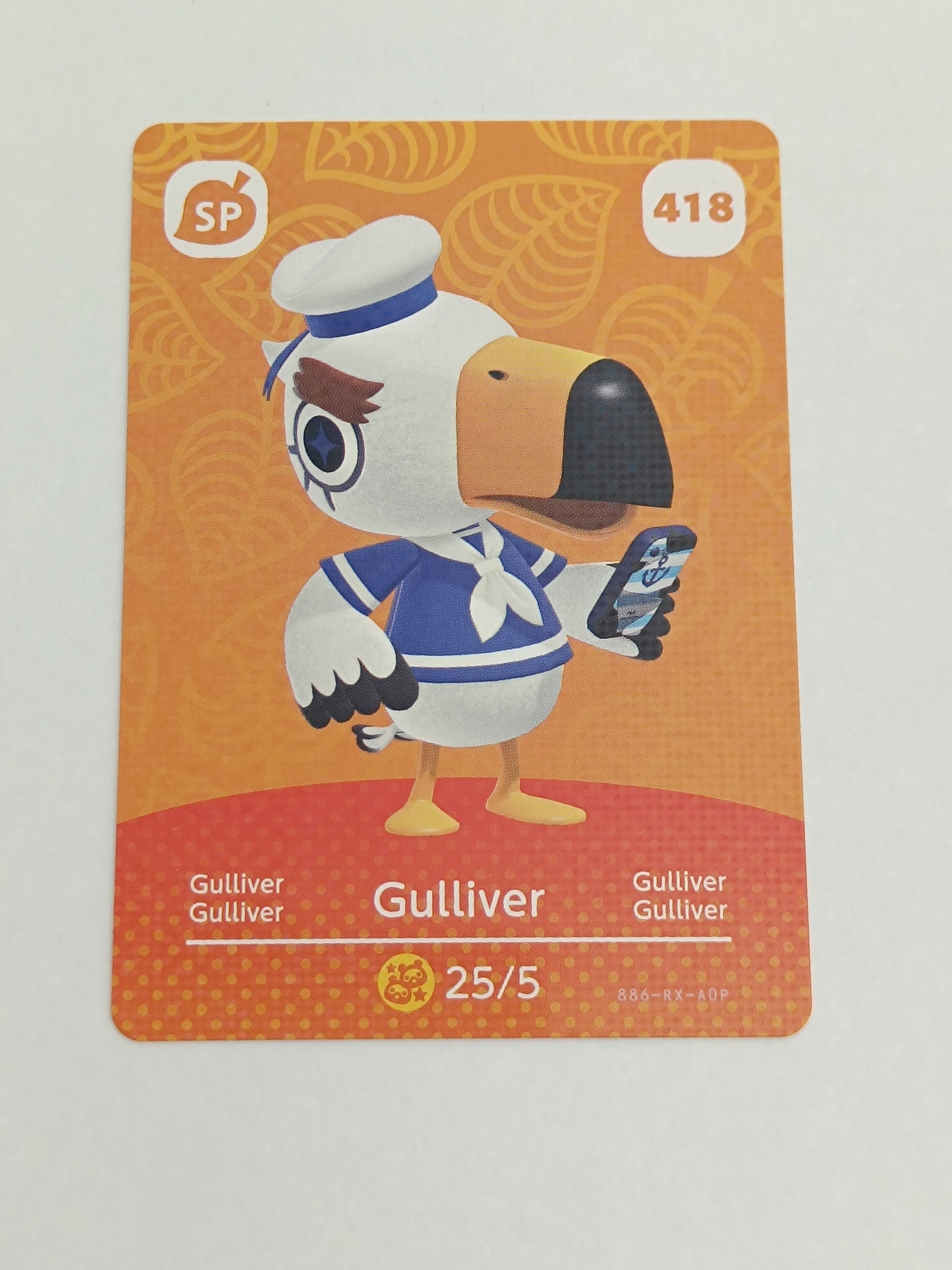 Amiibo Karte | 418 - Gulliver