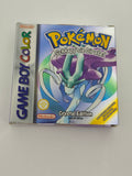 Pokemon Kristall Edition - Leerhülle mit Anleitung