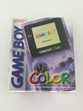 Game Boy Color - Transparent Purple - inkl. OVP