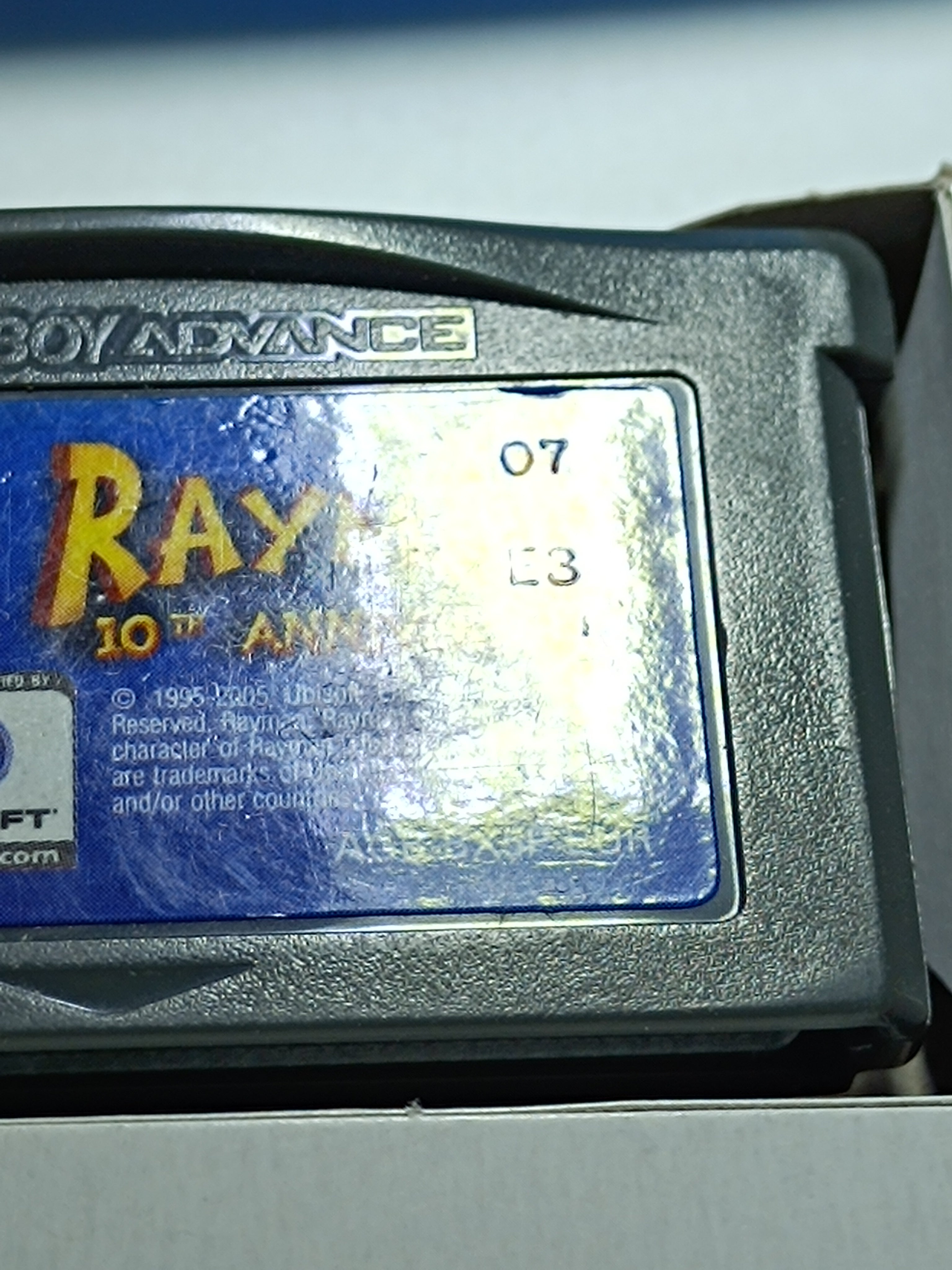 Rayman 10th Anniversary GBA - inkl. Verpackung & Inlay