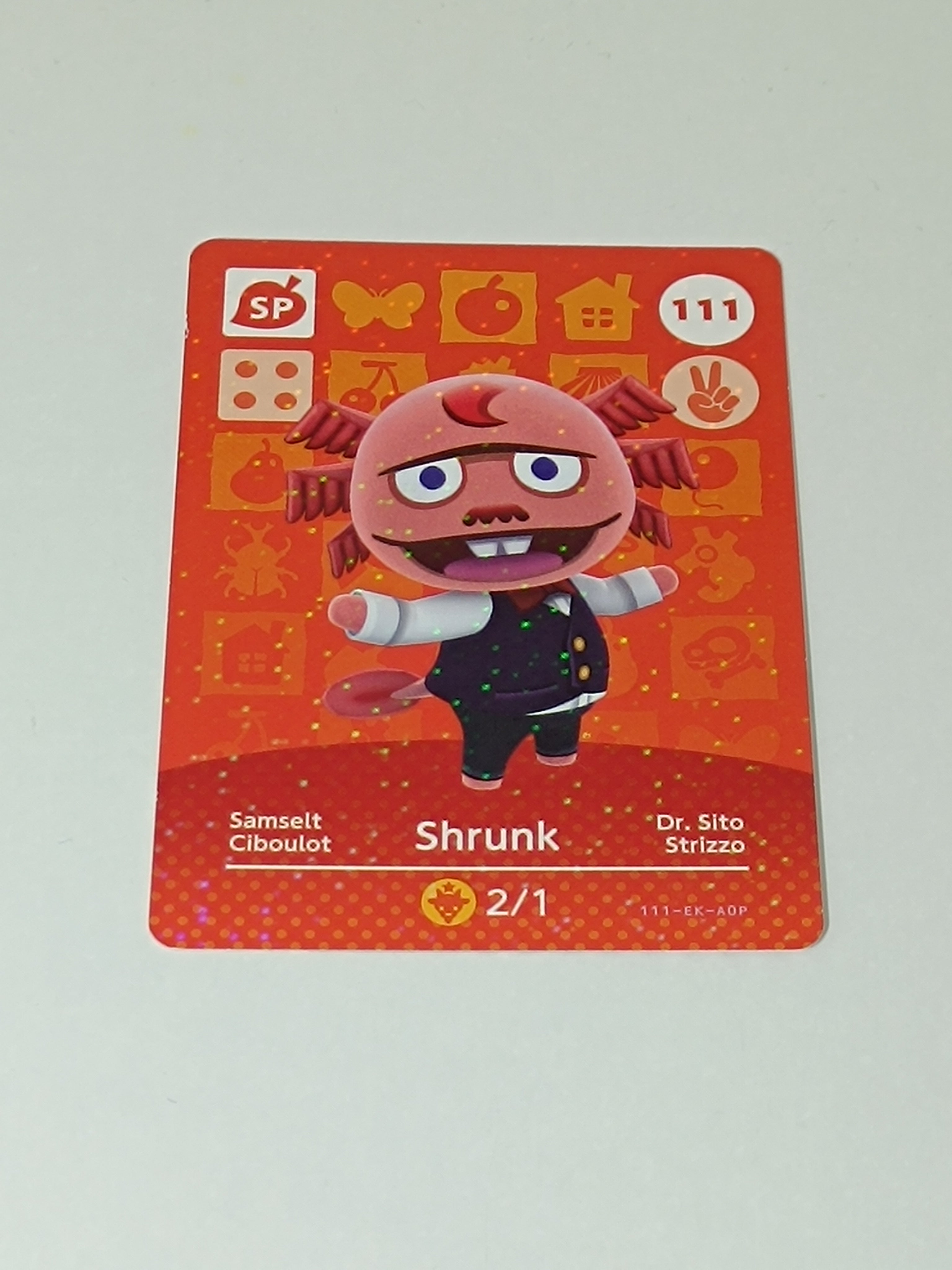 Amiibo Karte | 111 - Shrunk