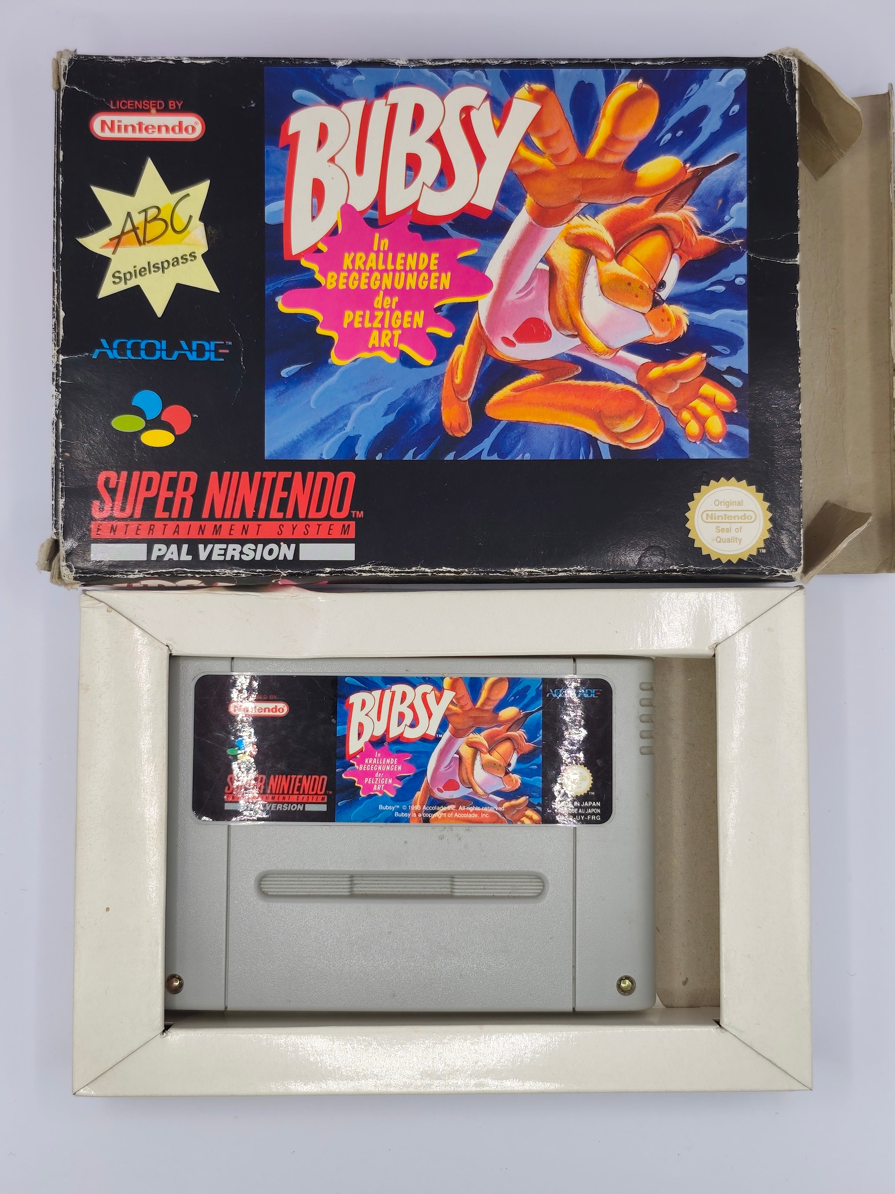 Bubsy - inkl. Verpackung & Inlay