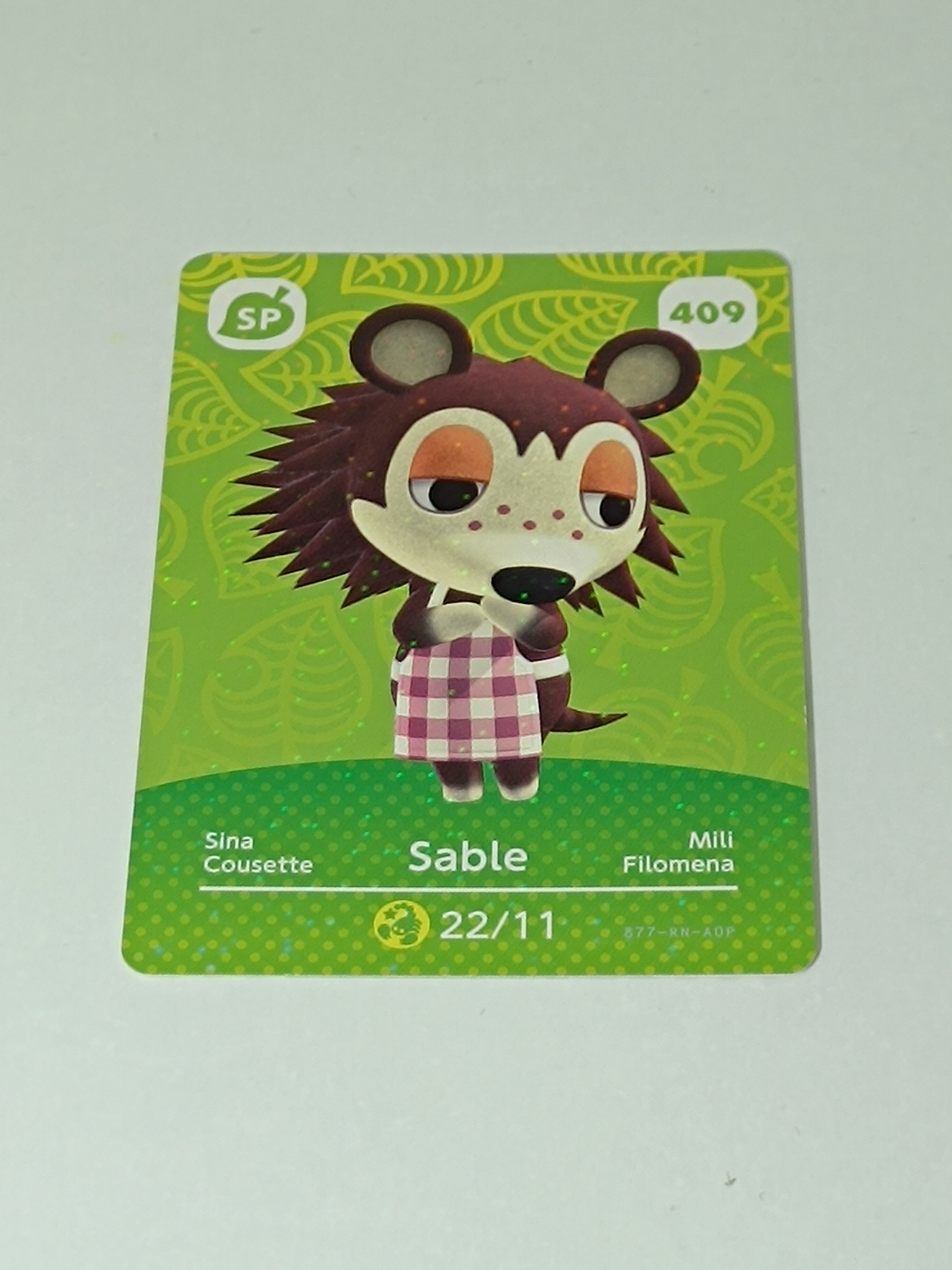 Amiibo Karte | 409 - Sable