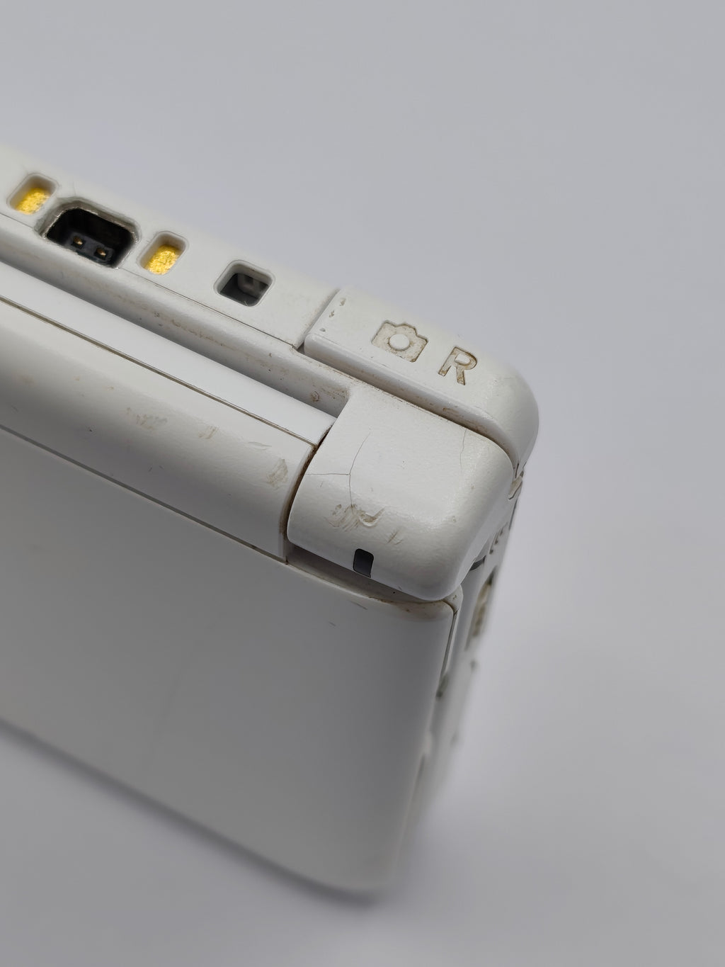 Nintendo 3DS XL - weiß - Bildschirm defekt