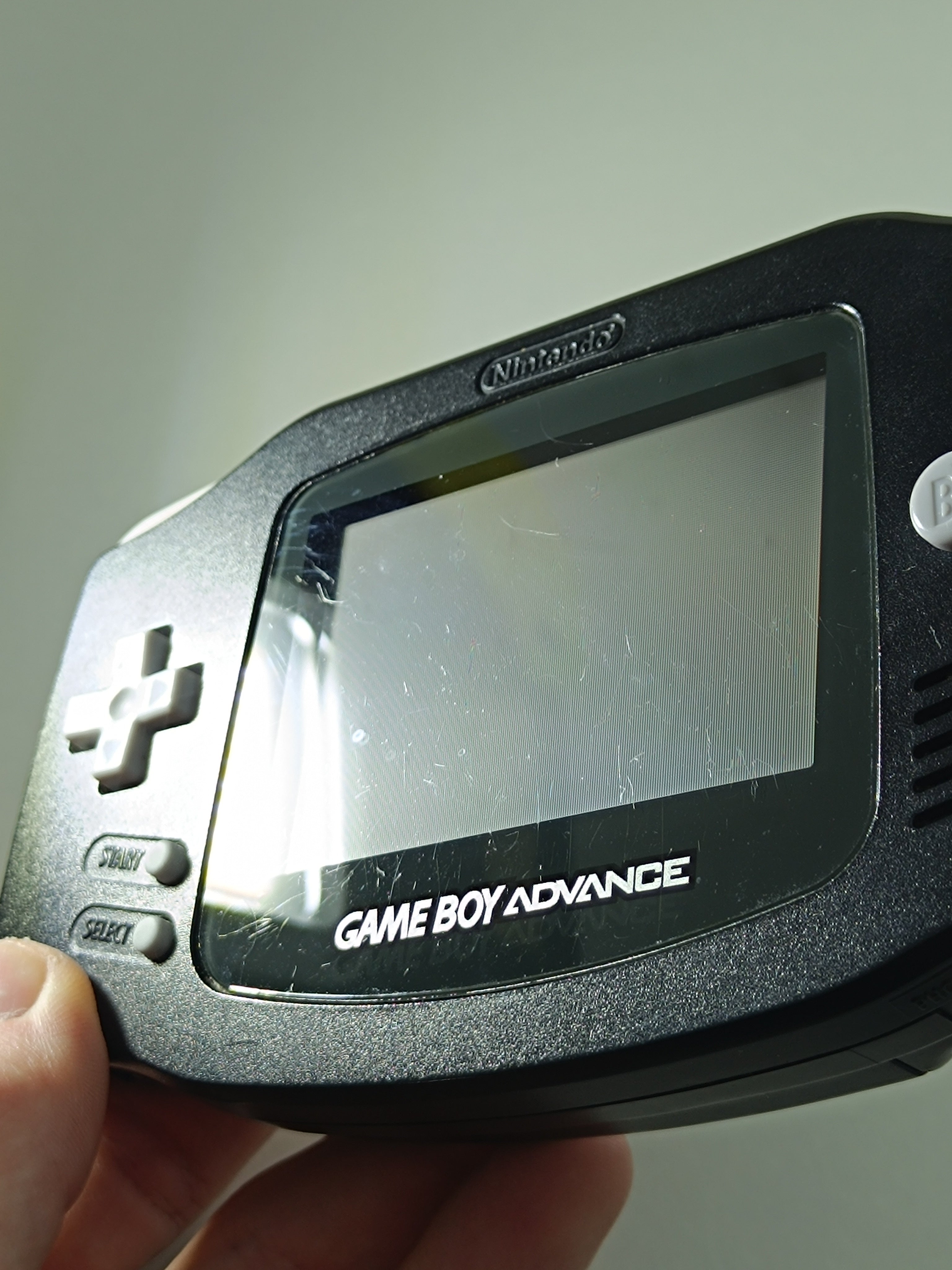 Game Boy Advance - Schwarz / weiß