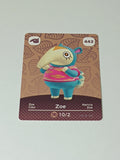 Amiibo Karte | 442 - Zoe