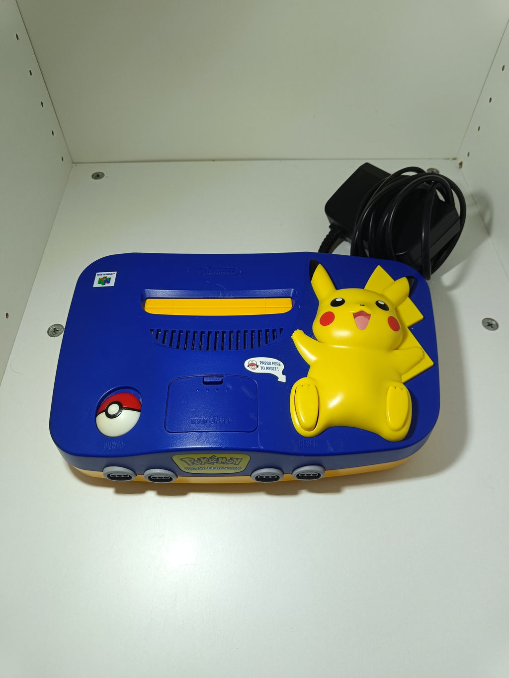 Nintendo 64 Konsole - Pokemon Pikachu Edition