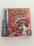 Pokemon Rubin Edition GBA - Leerhülle inkl. Anleitung & Inlay
