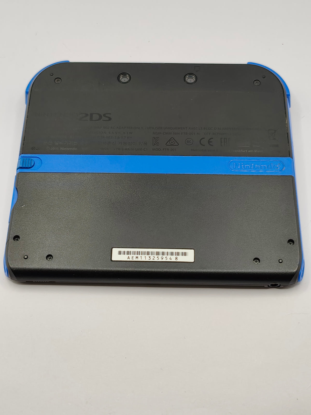 Nintendo 2DS Konsole - Blau / Schwarz