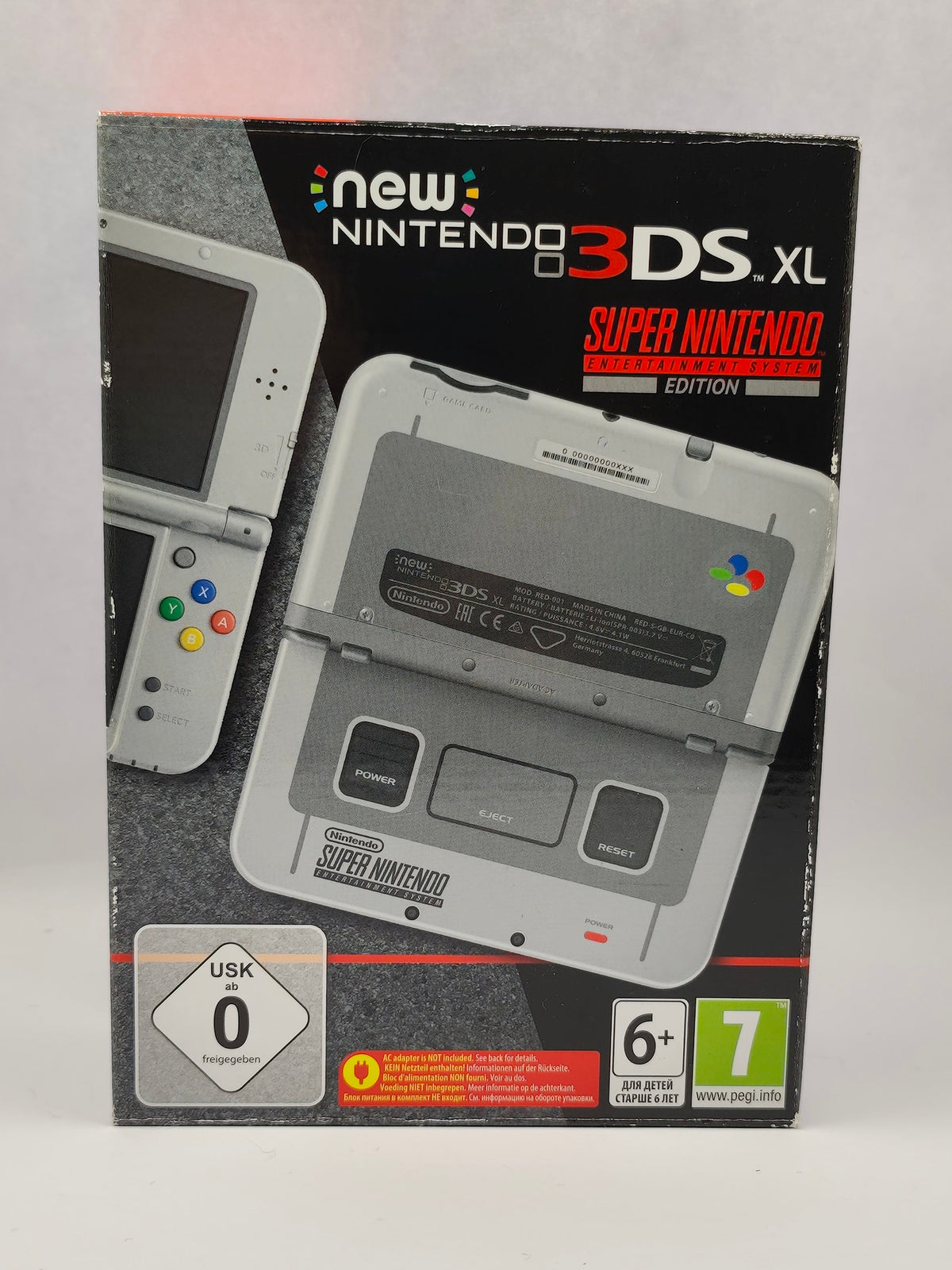 New Nintendo 3DS XL - SNES Edition inkl. Verpackung & Ladegerät
