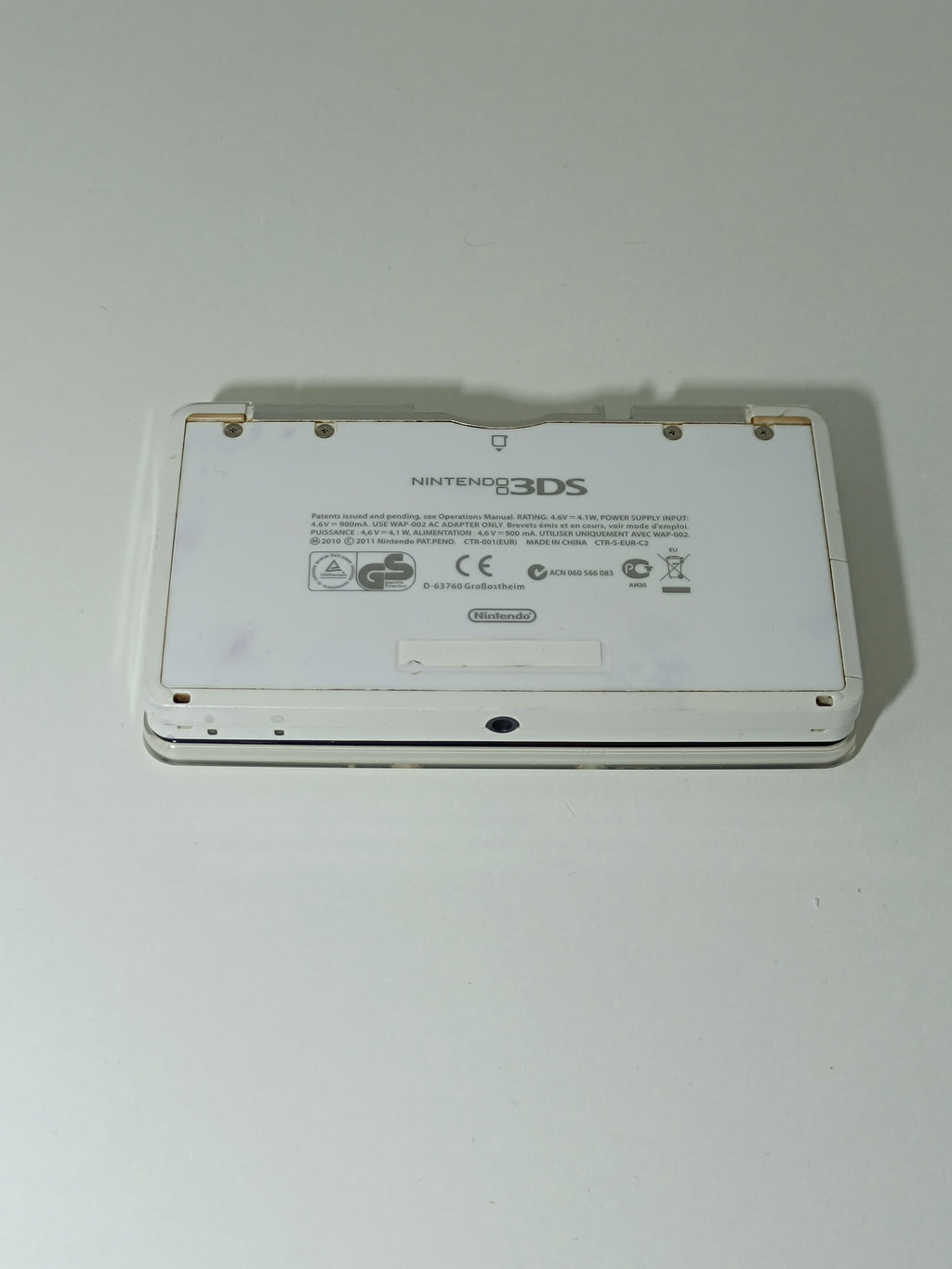 Nintendo 3DS - weiß - inkl. Ladegerät