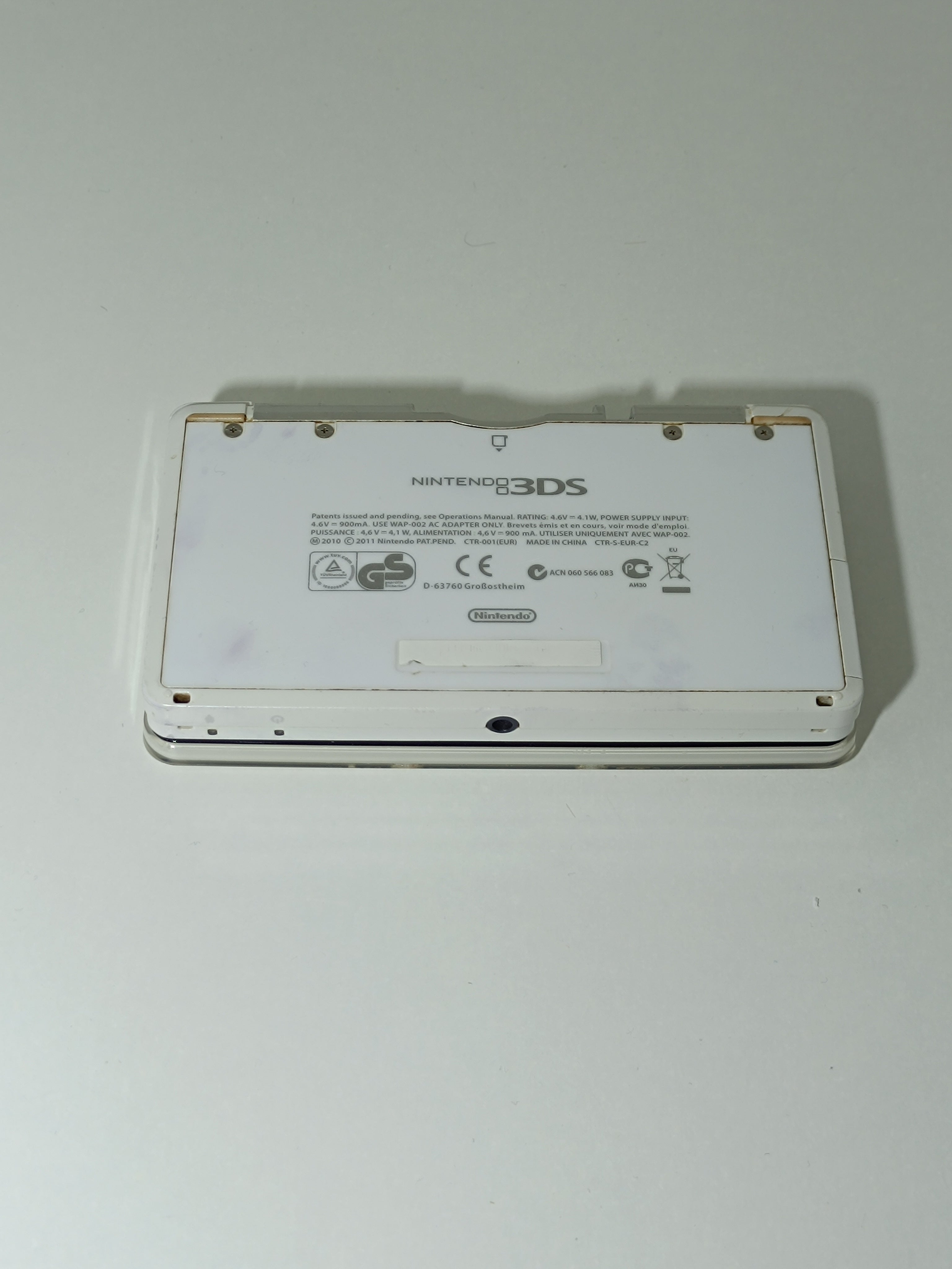 Nintendo 3DS - weiß - inkl. Ladegerät