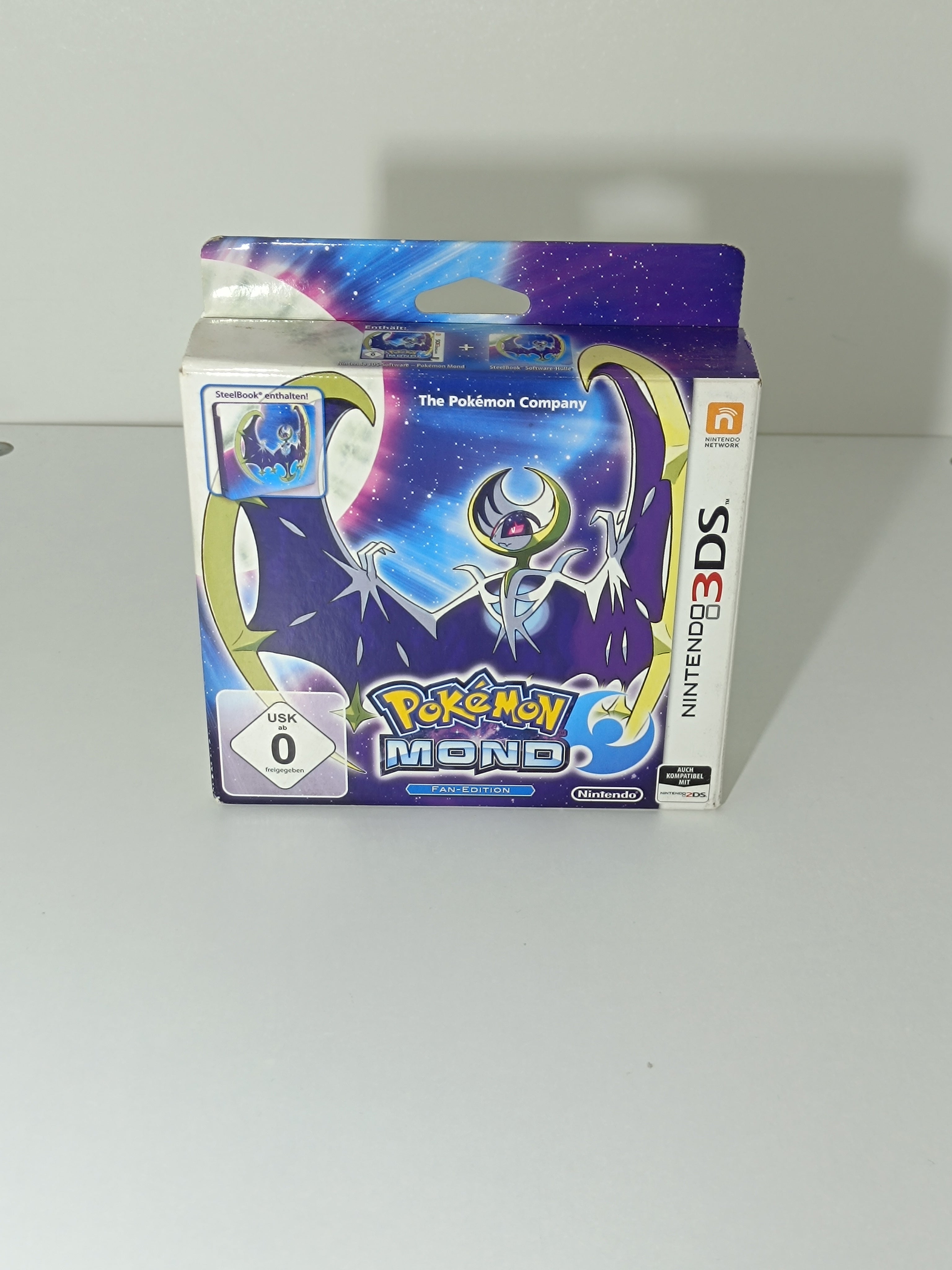 Pokemon Mond Sealed + Karton & Steelbook