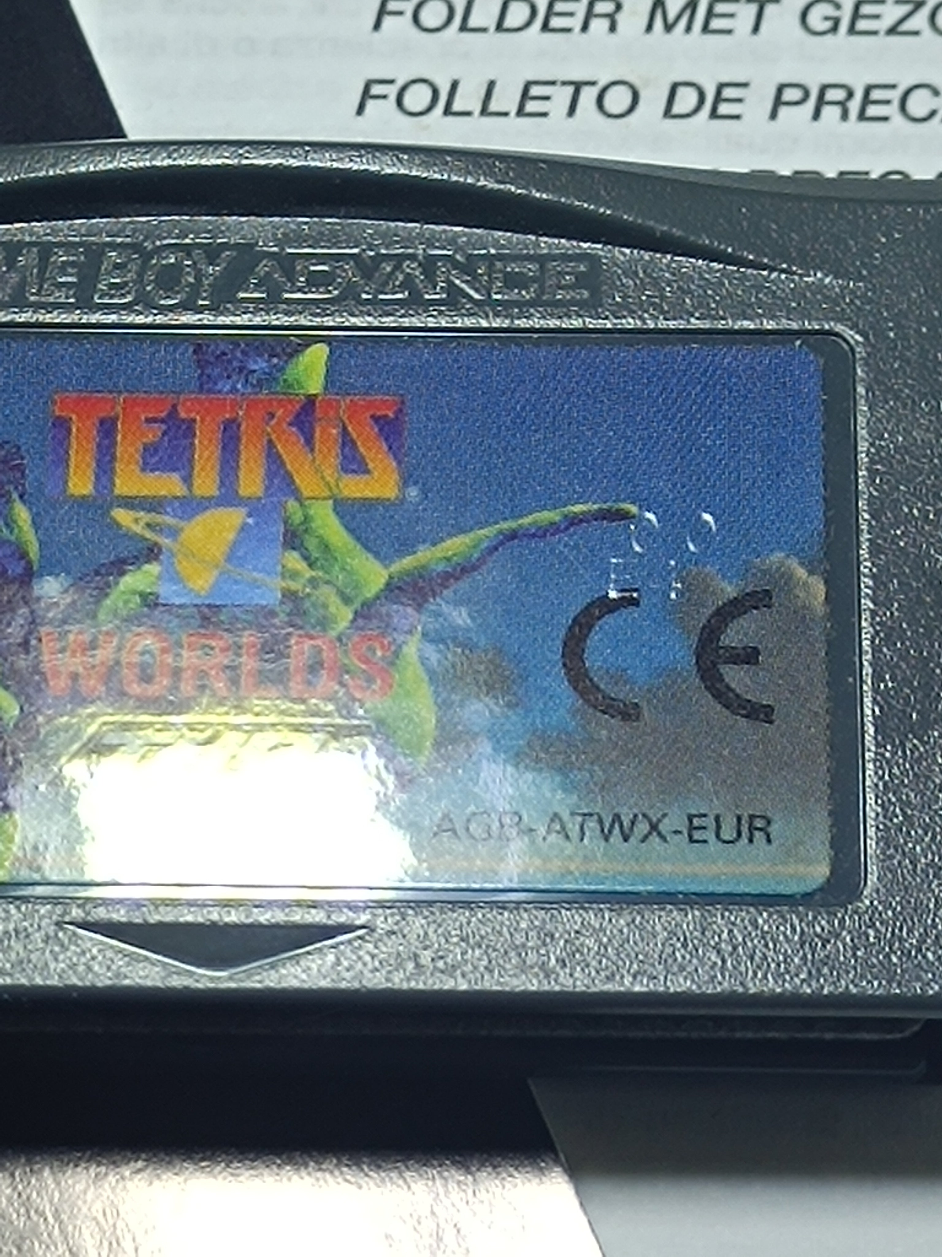 Tetris Worlds Game Boy Advance mit Verpackung & Anleitung