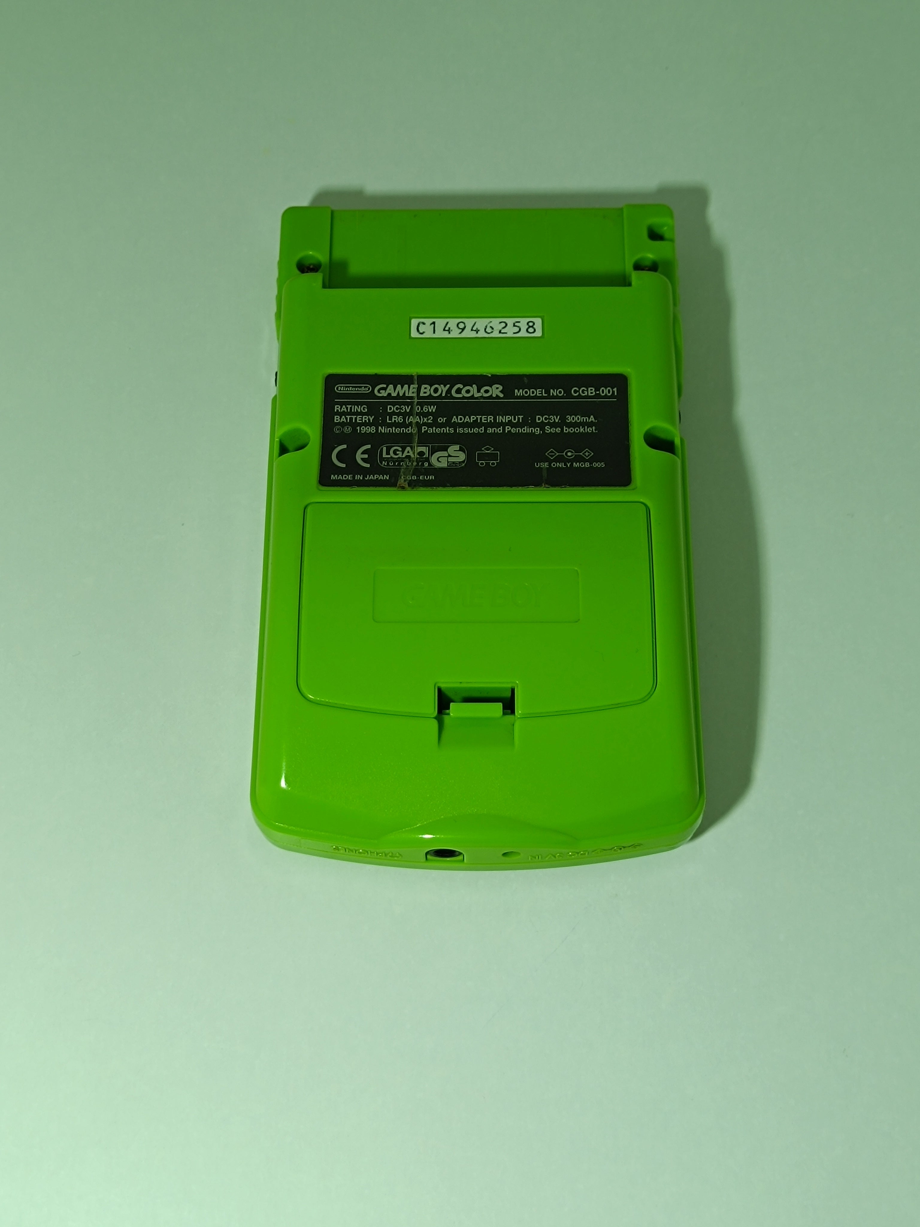 Game Boy Color - Lime / Hellgrün