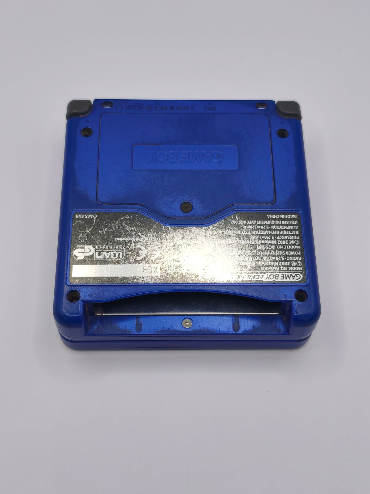 Nintendo Game Boy Advance SP - Dunkelblau - inkl. Ladegerät