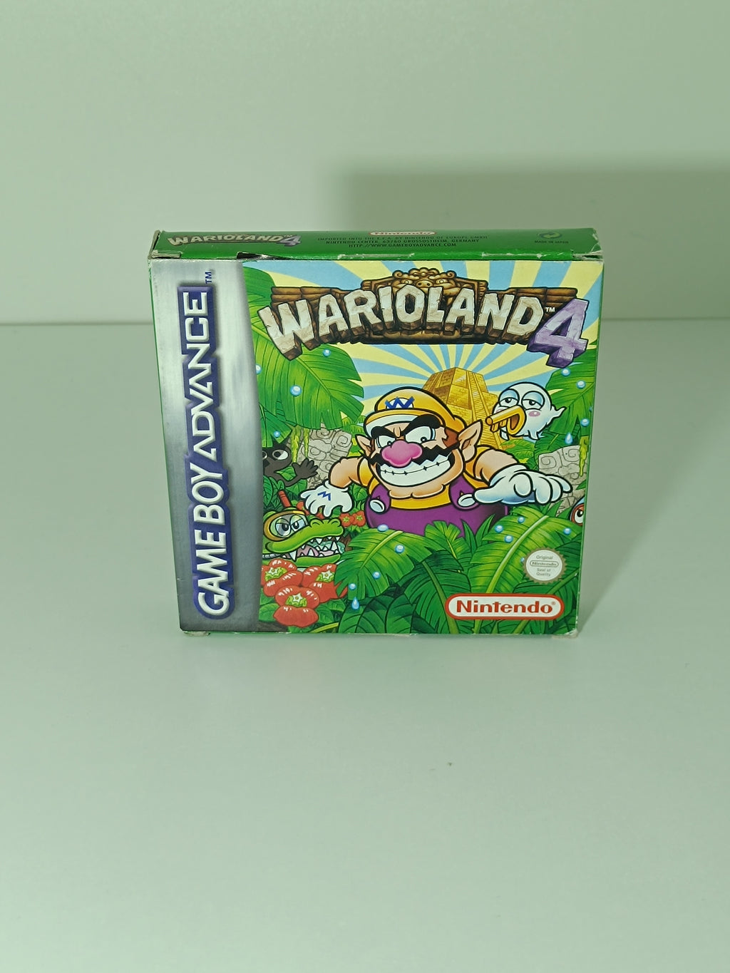 Wario Land 4 GBA - inkl. Verpackung, Inlay & Anleitung