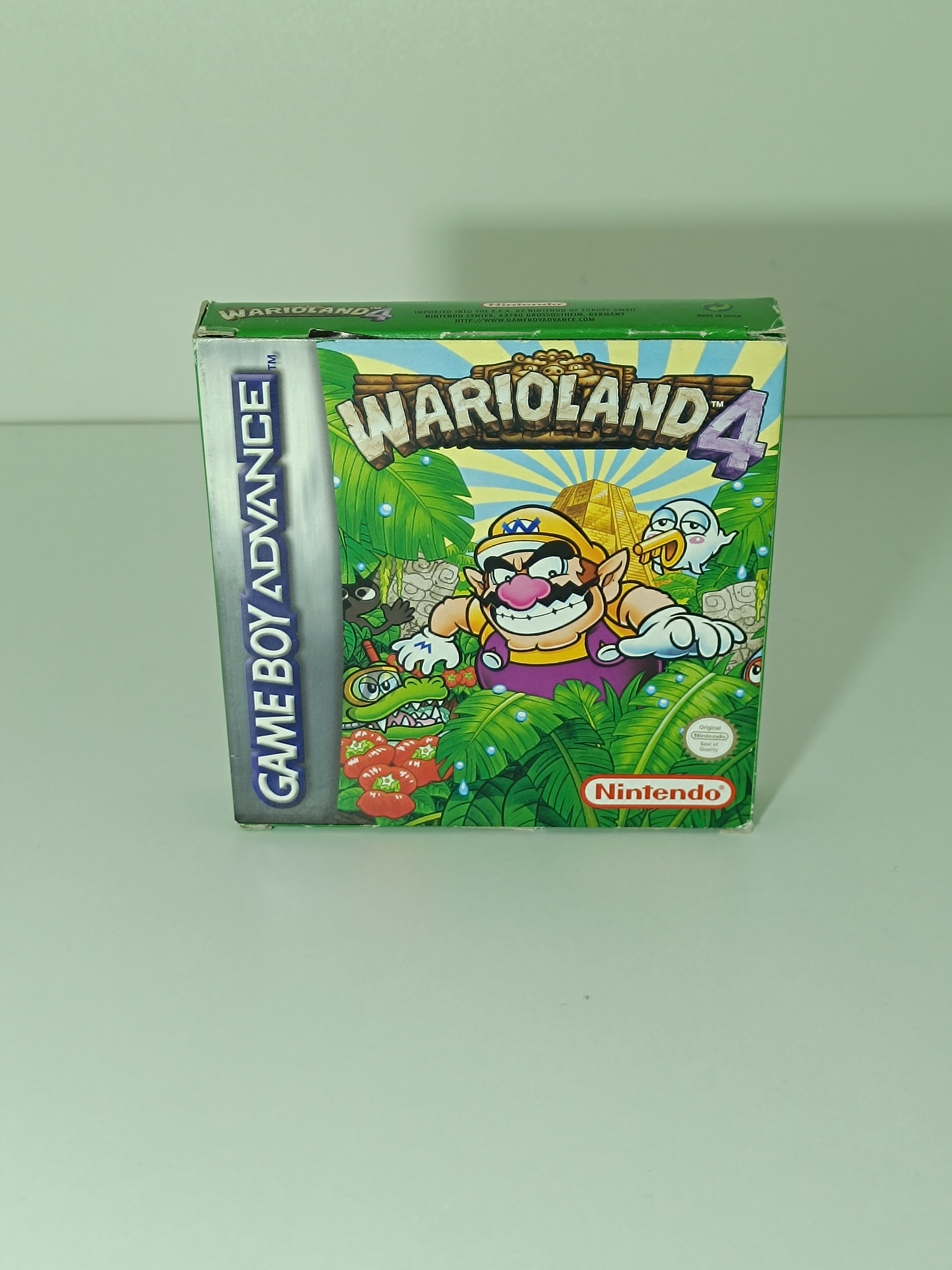 Wario Land 4 GBA - inkl. Verpackung, Inlay & Anleitung