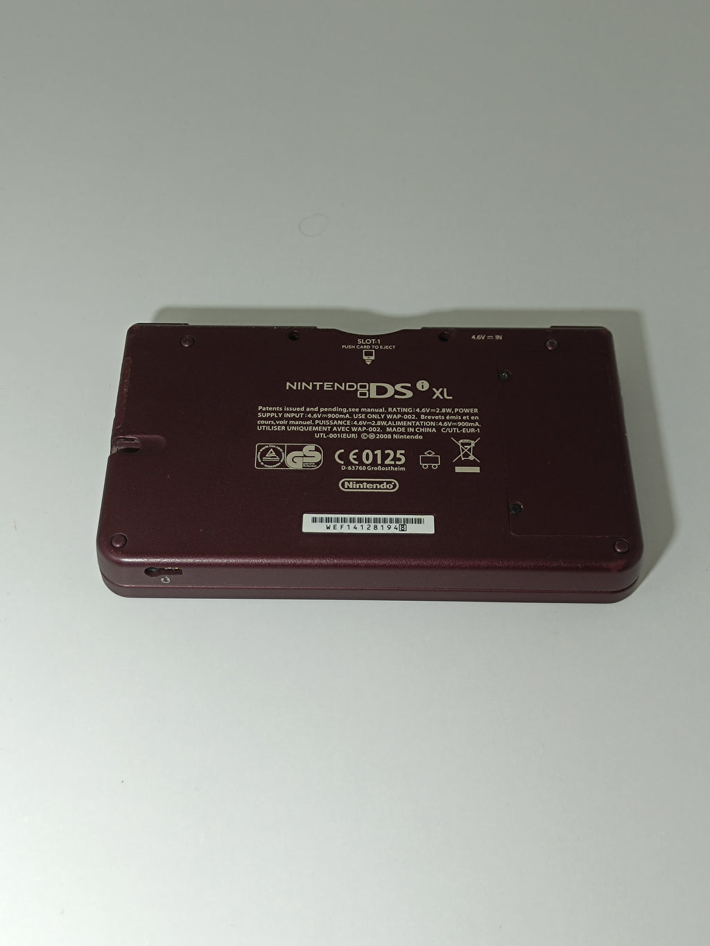 Nintendo DSi XL Konsole - Weinrot