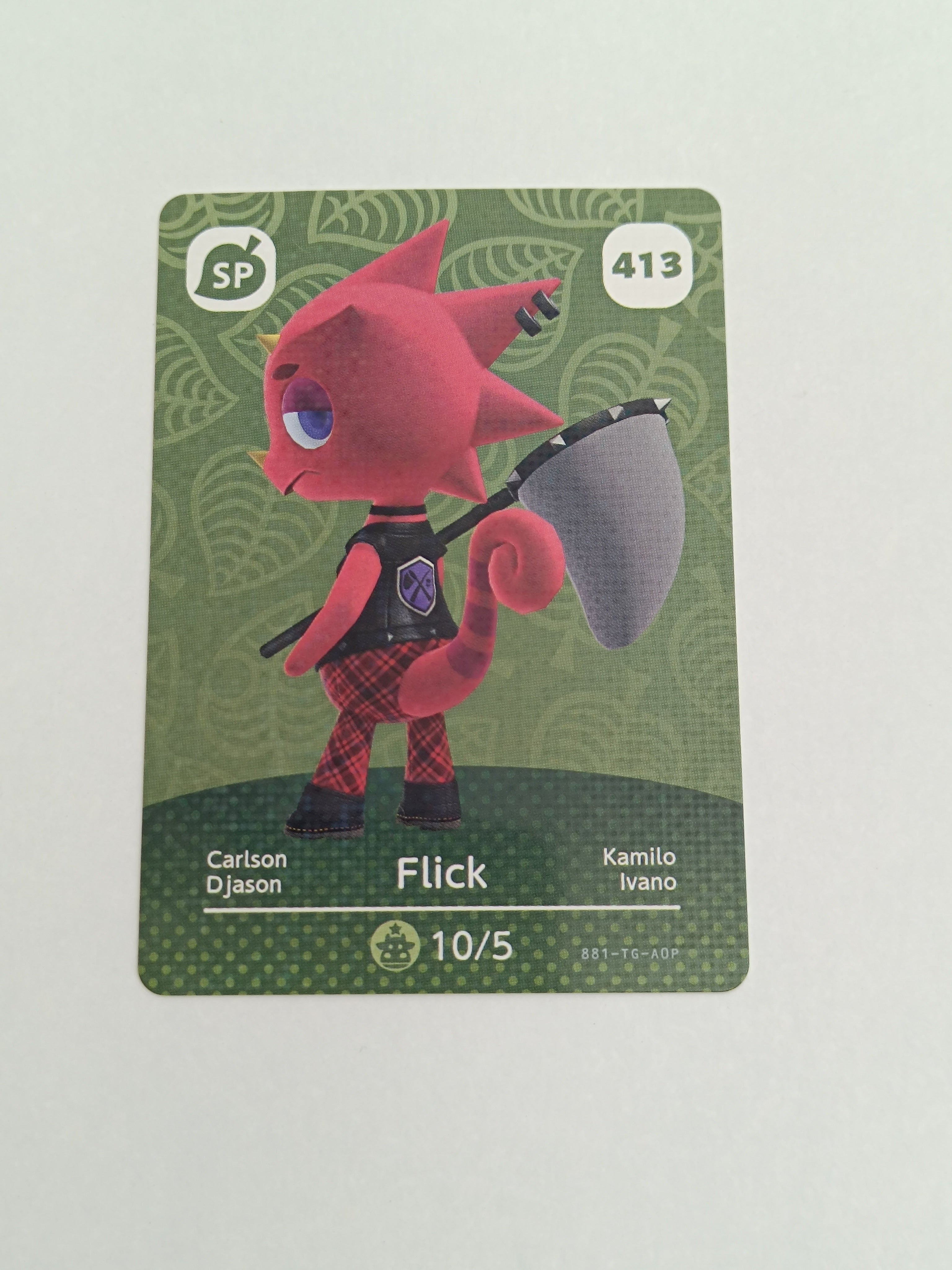 Amiibo Karte | 413 - Flick