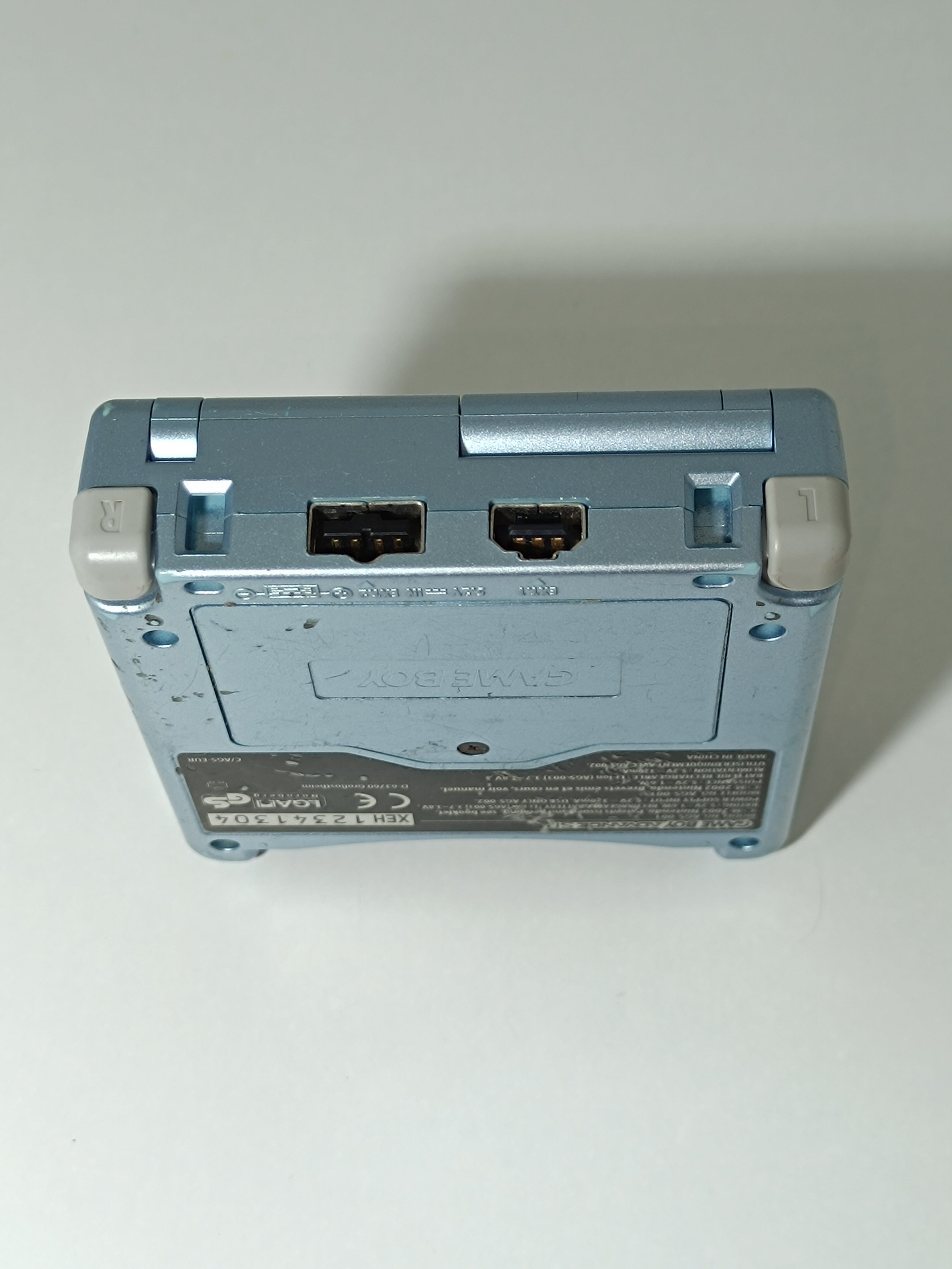 Game Boy Advance SP - Hellblau - inkl. Ladegerät