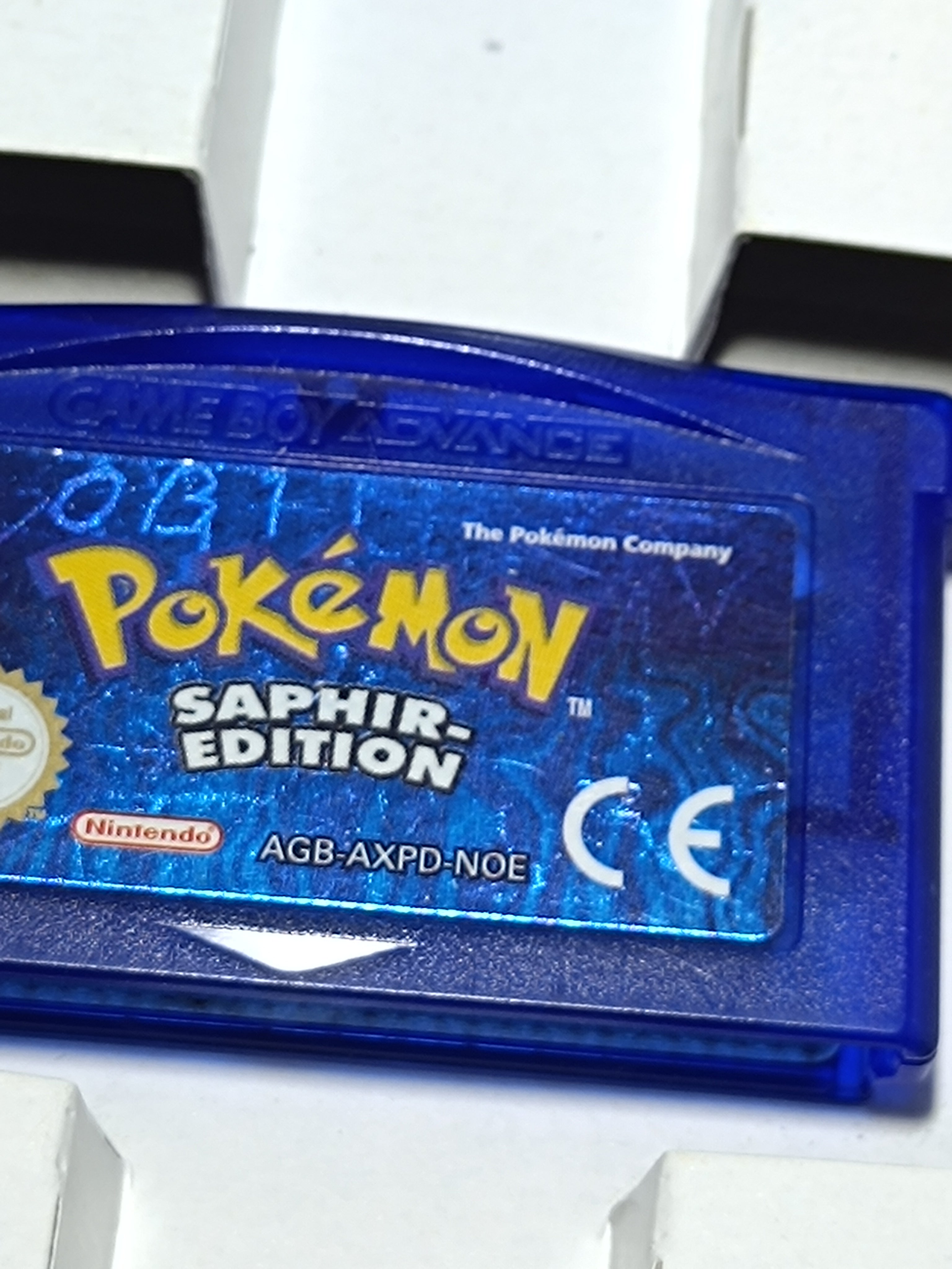Pokemon Saphir Edition GBA - inkl. Verpackung & Inlay