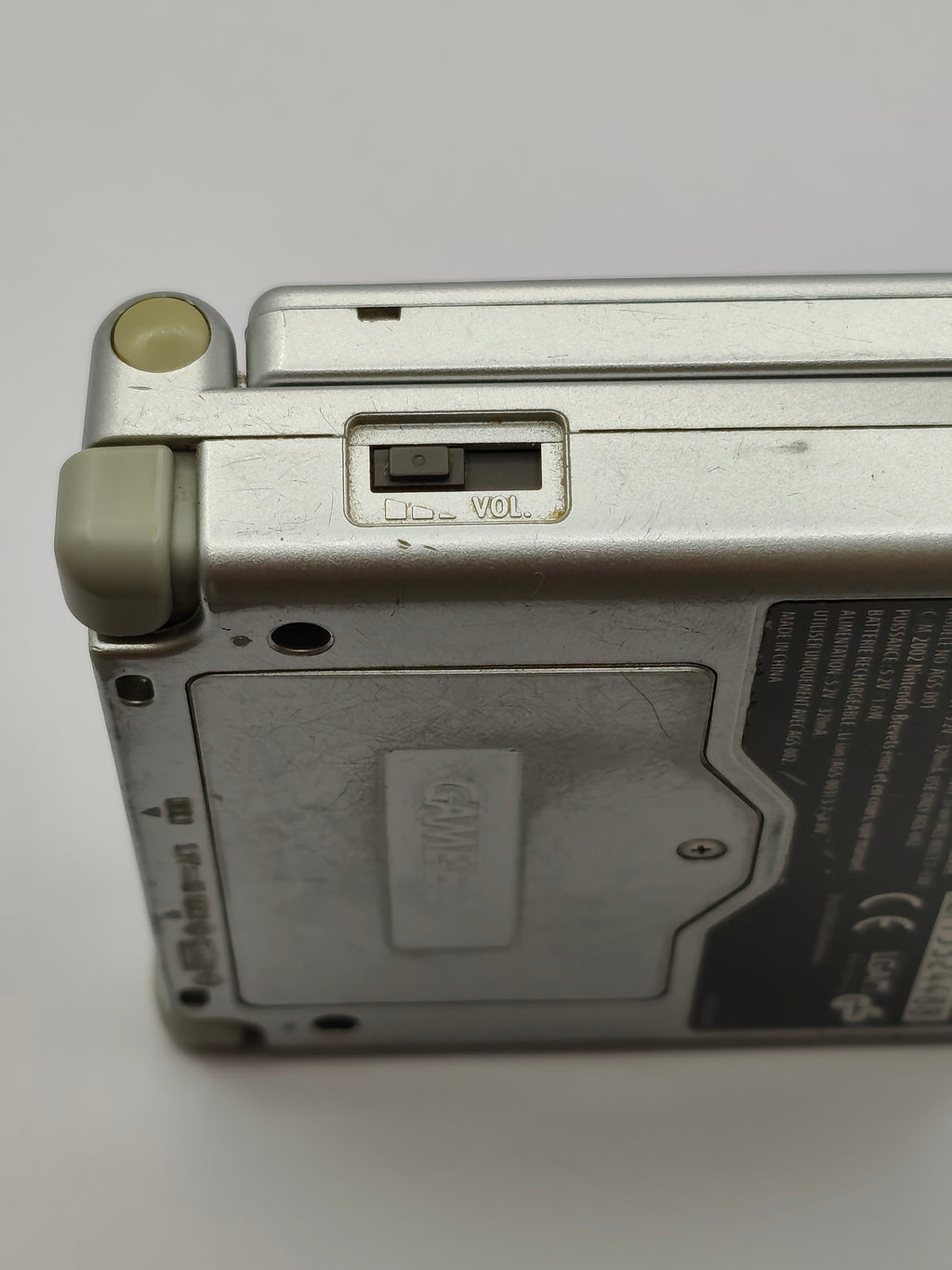 Game Boy Advance SP - Grau