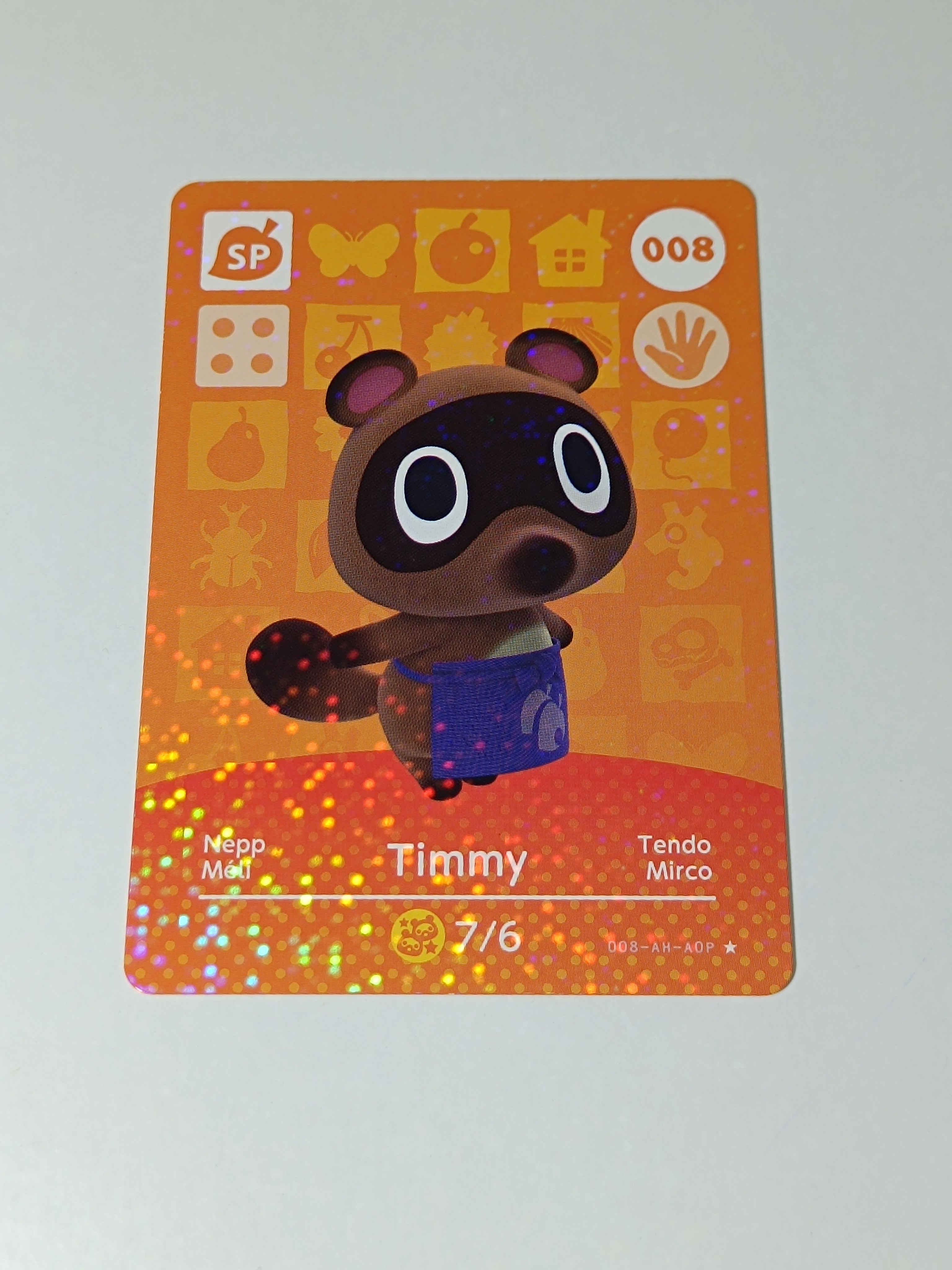 Amiibo Karte | 008 - Timmy