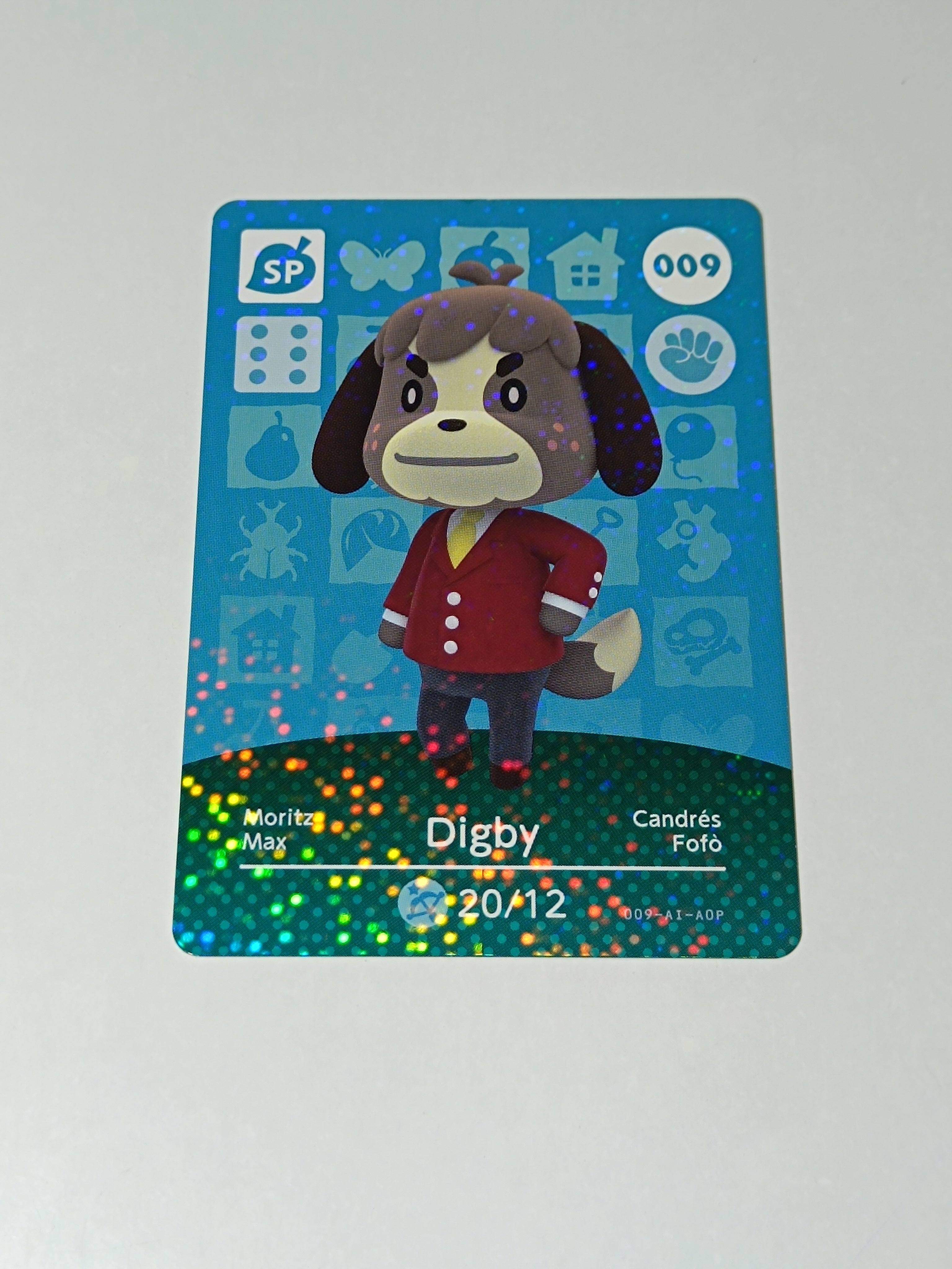 Amiibo Karte | 009 - Digby