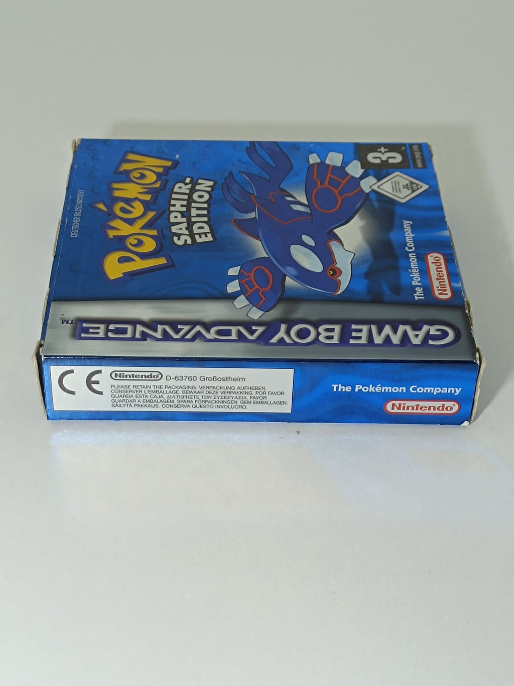 Pokemon Saphir Edition GBA - inkl. Verpackung, Inlay & Anleitung