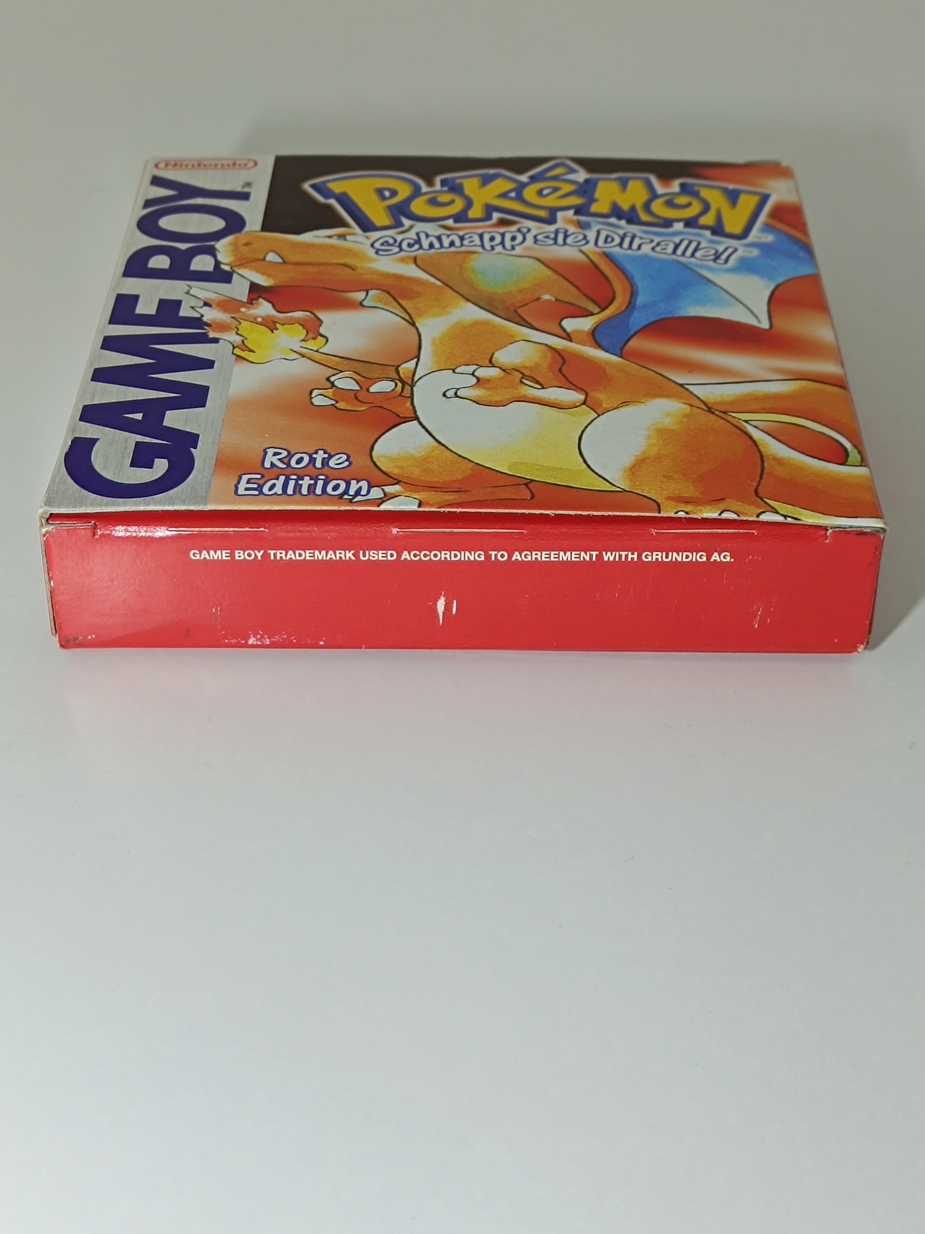 Pokemon Rote Edition Game Boy - Leerhülle ohne Inhalt