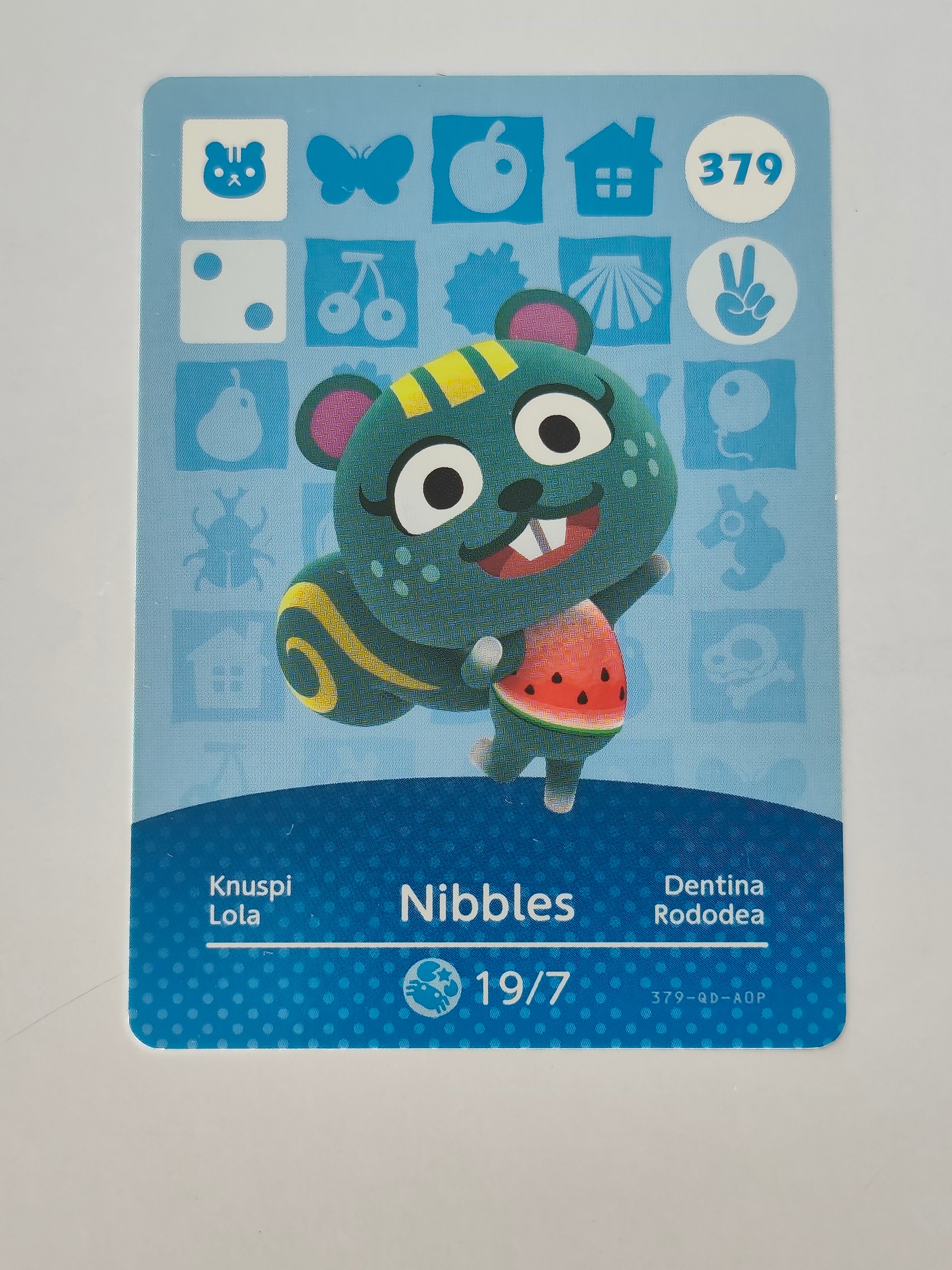 Amiibo Karte | 379 - Nibbles