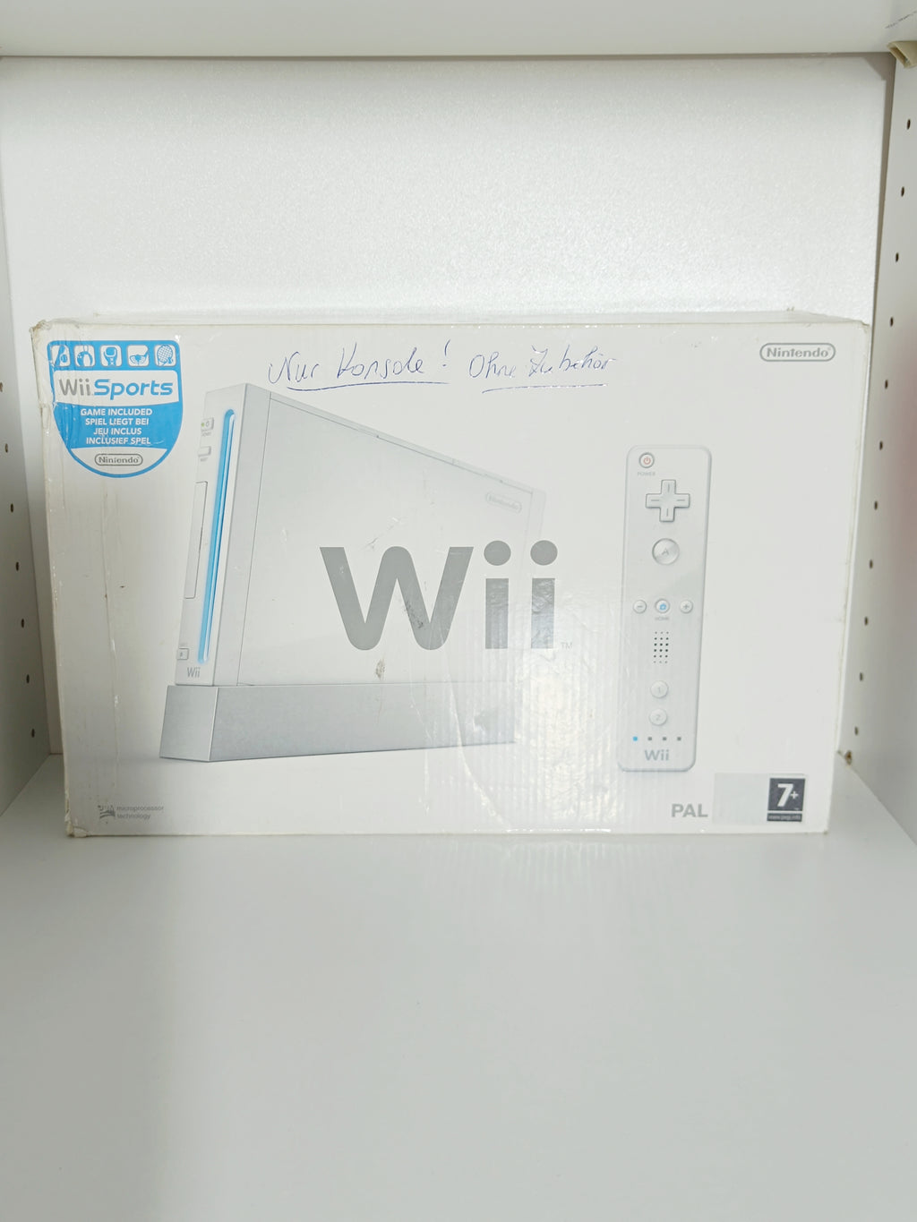 Nintendo Wii Konsole + Verpackung