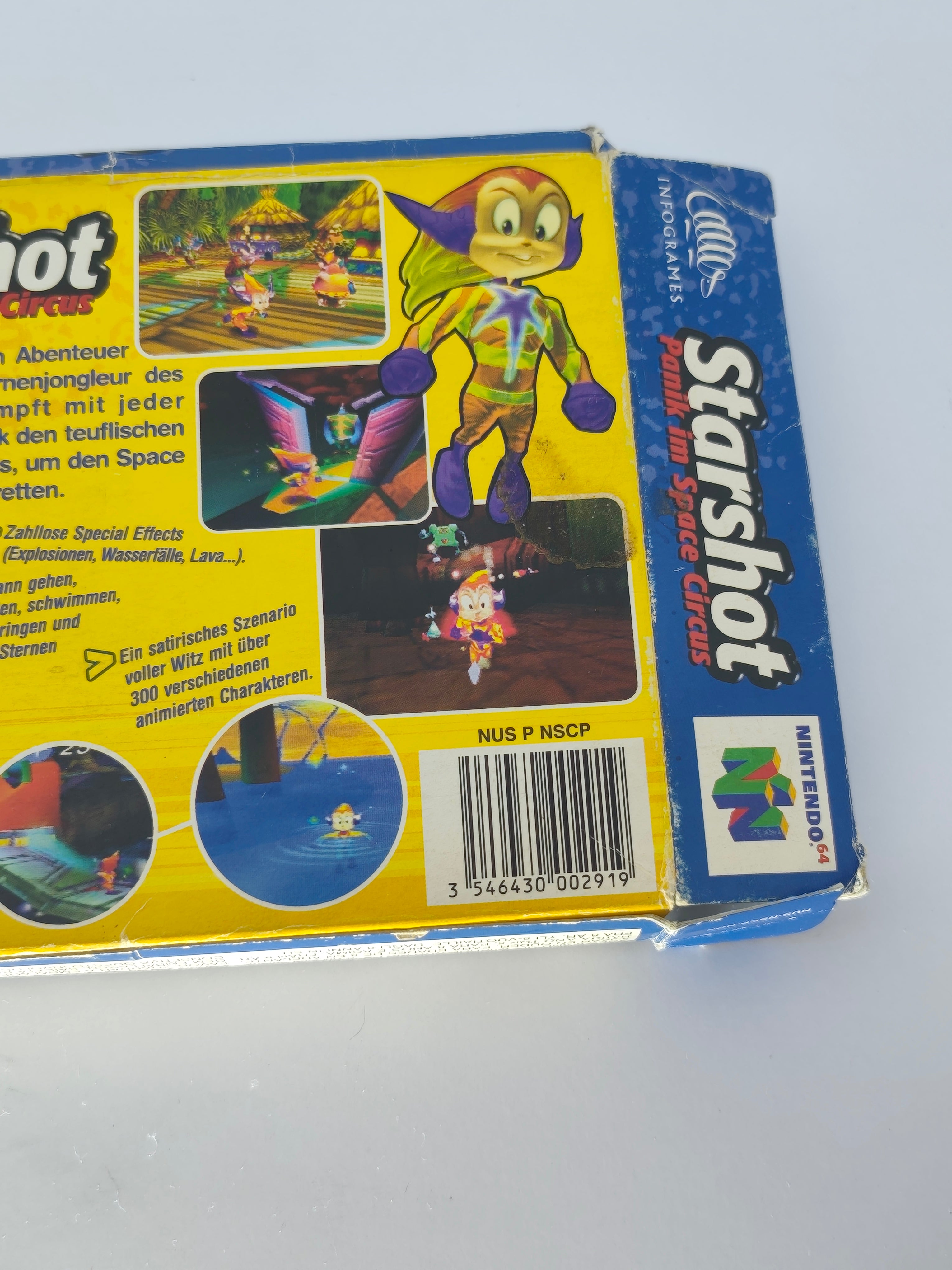 Starshot Panik im Space Circus - inkl. Verpackung, Inlay & Anleitung