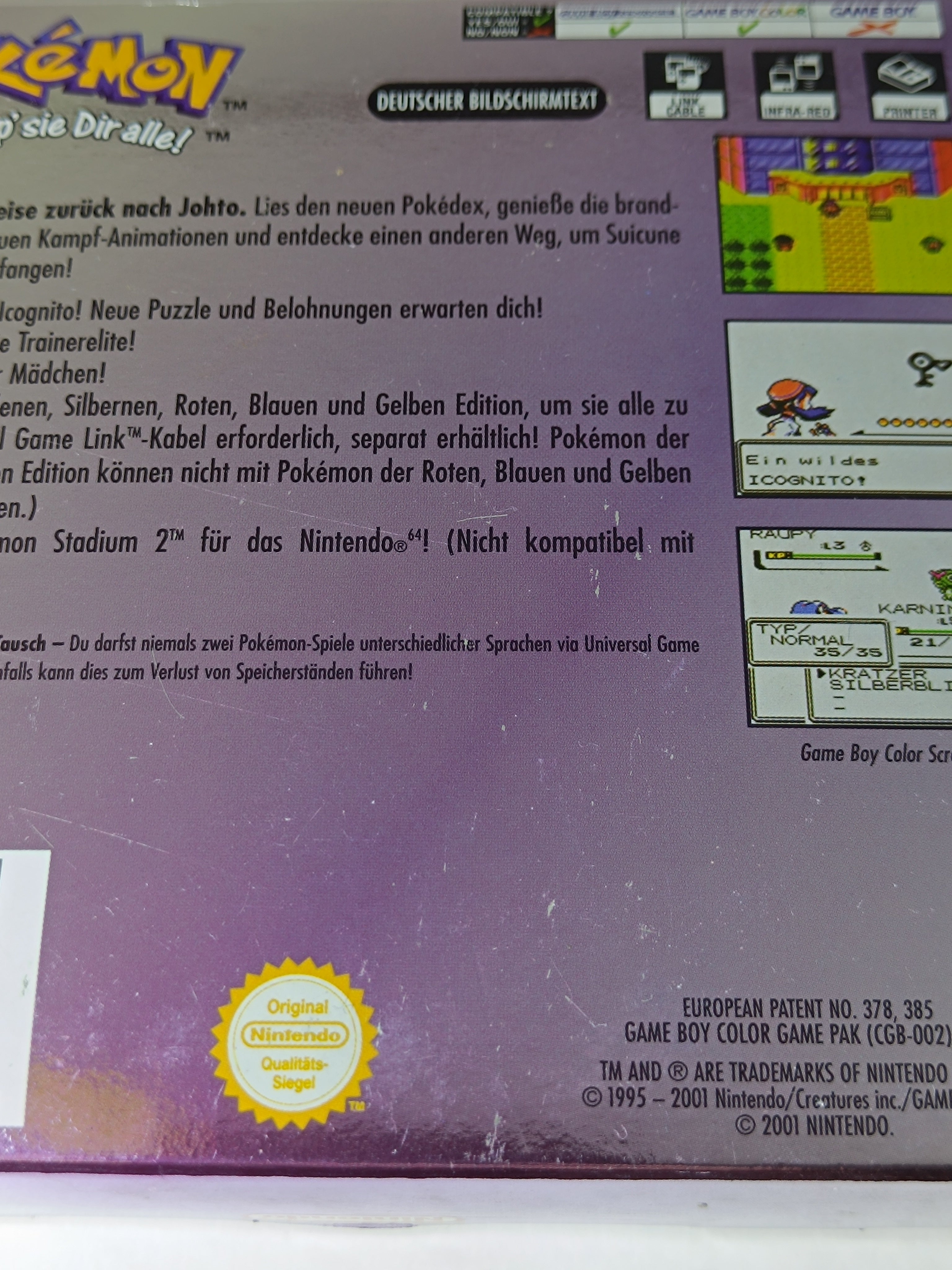 Pokemon Kristall Edition