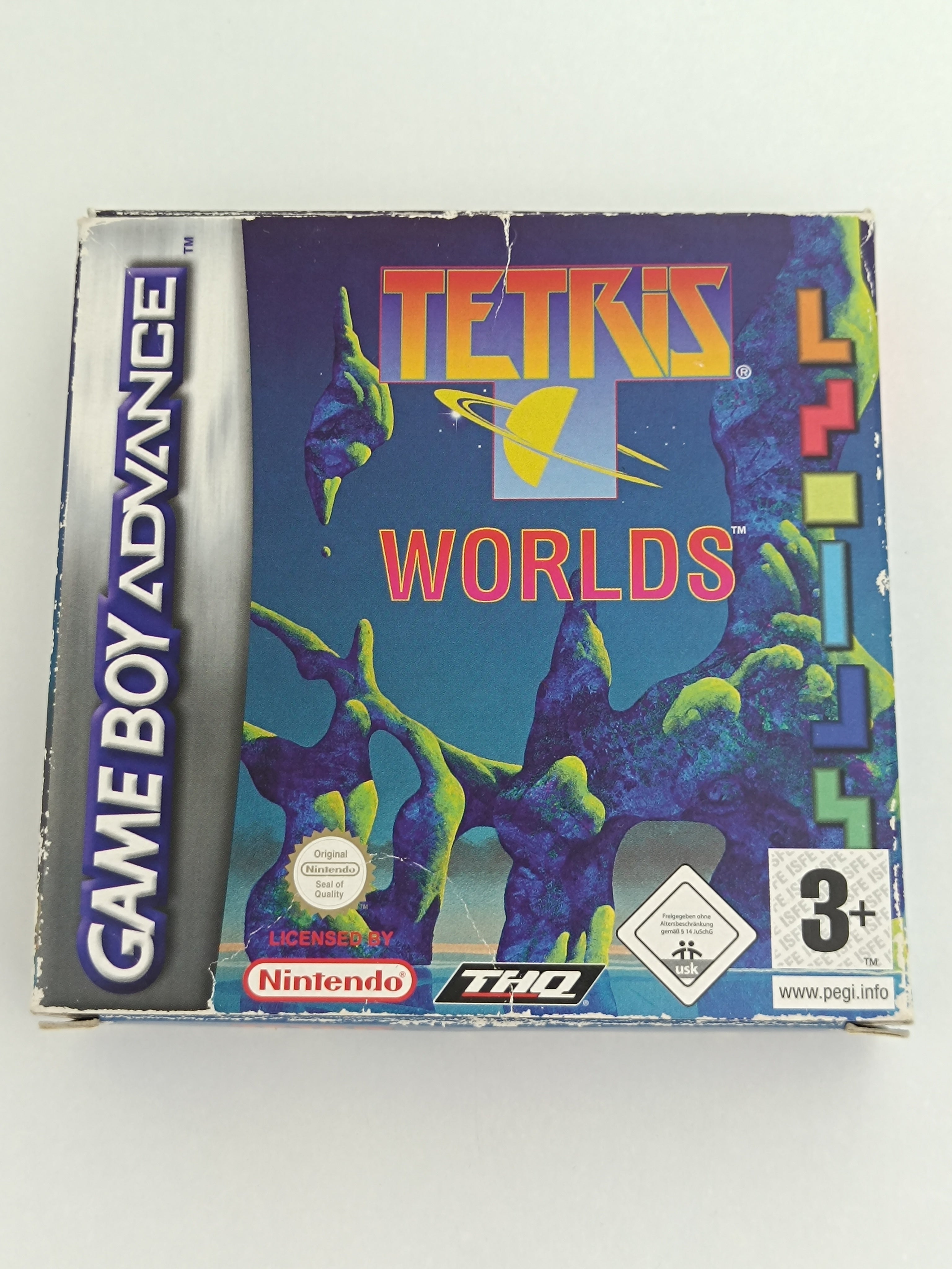 Tetris Worlds Game Boy Advance mit Verpackung & Anleitung