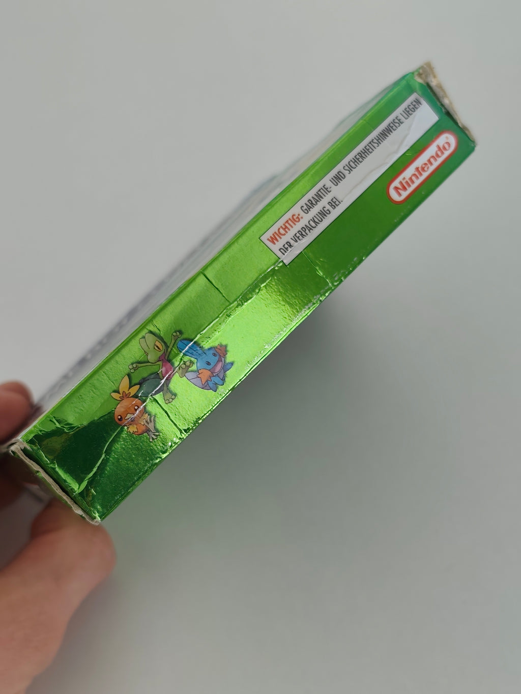 Pokemon Smaragd Edition - Leerhülle mit Anleitung, Inlay & VIP Code