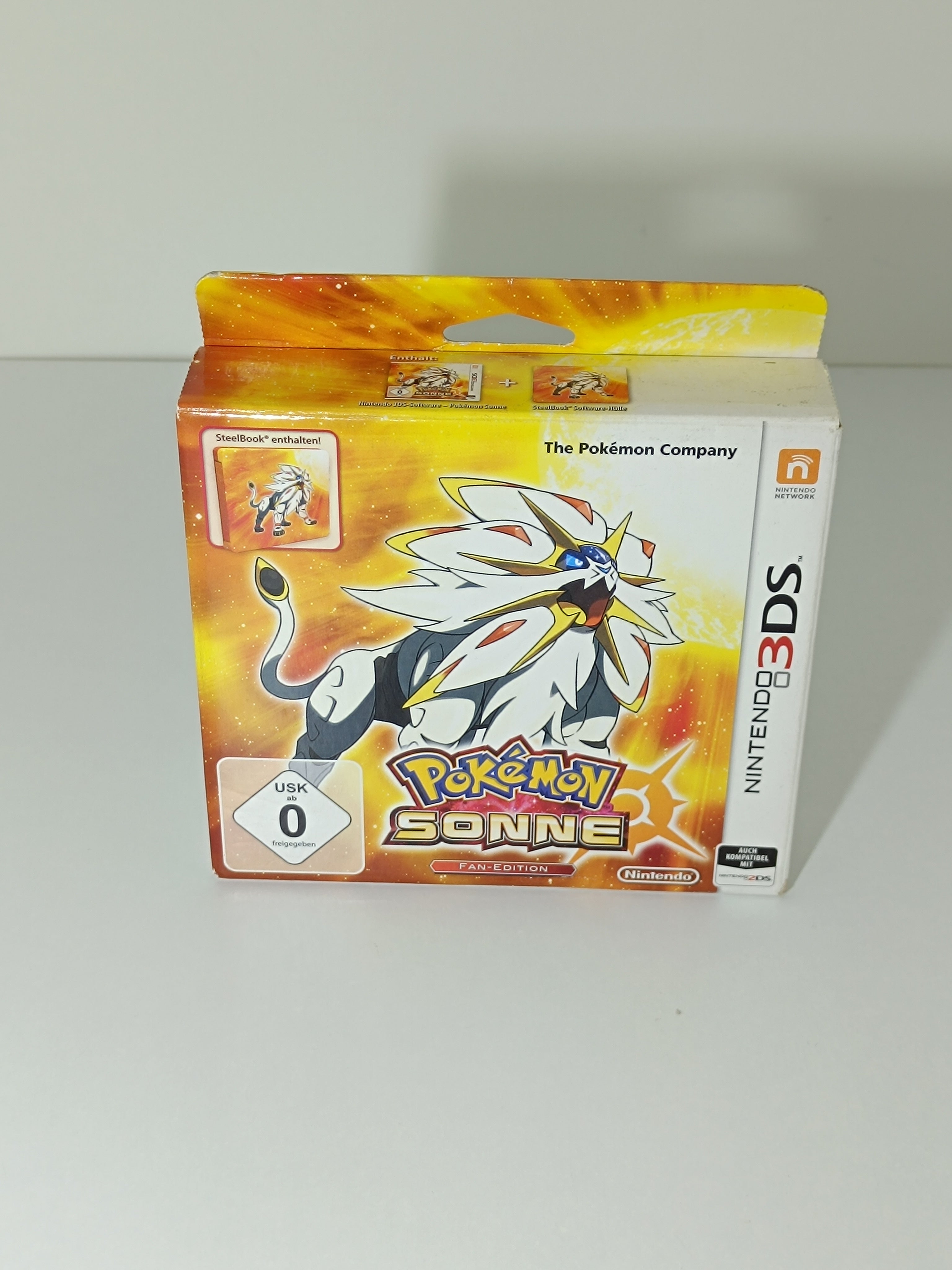 Pokemon Sonne Sealed + Karton & Steelbook